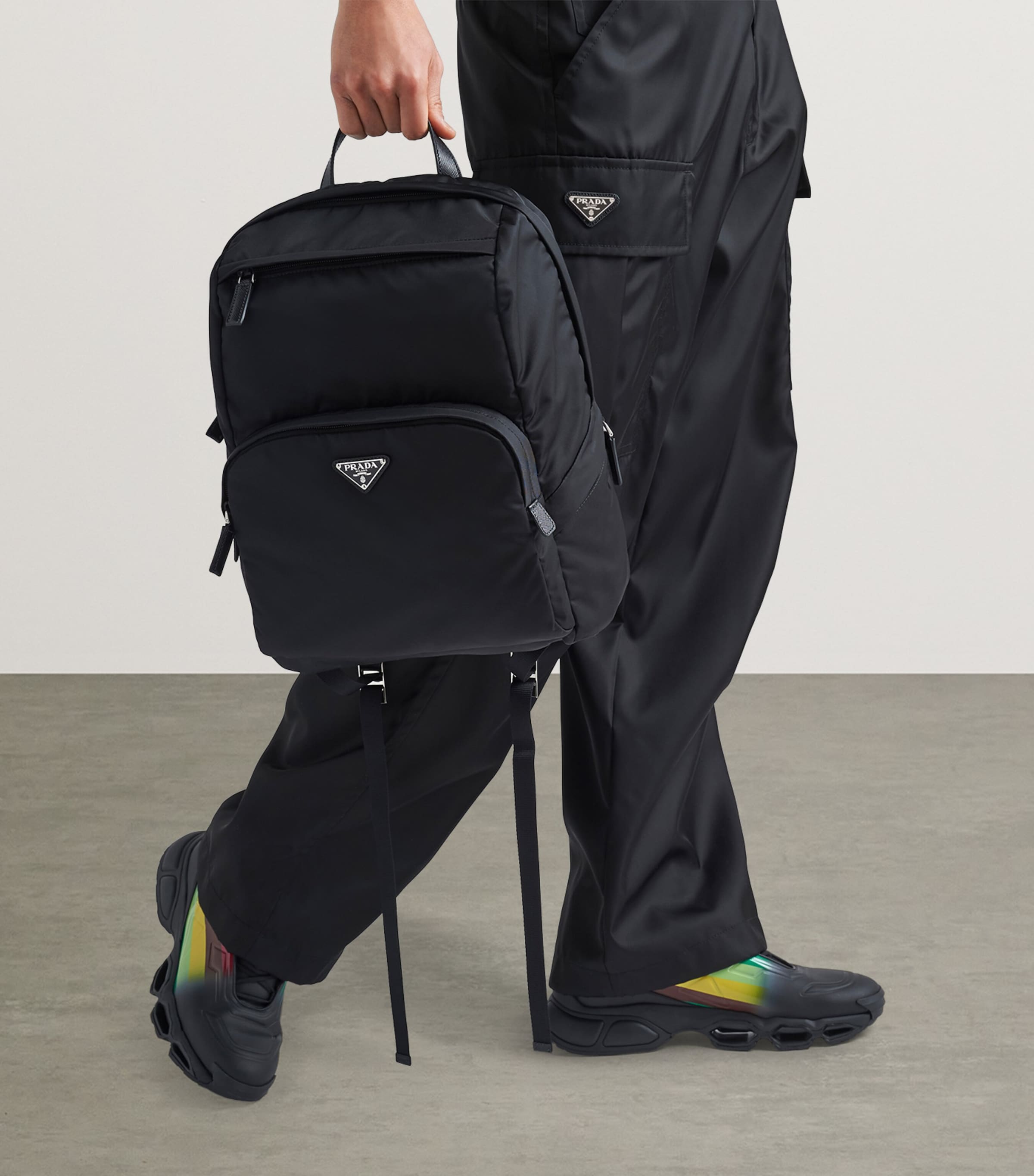 Prada Re-Nylon Backpack | Harrods UK