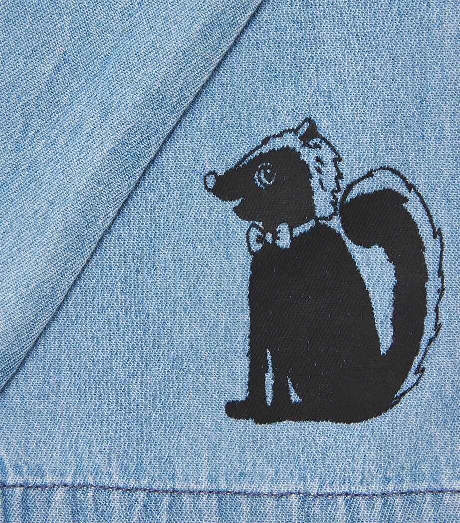 Mini Rodini Skunk Jeans (3-11 Years) Blue Image 4