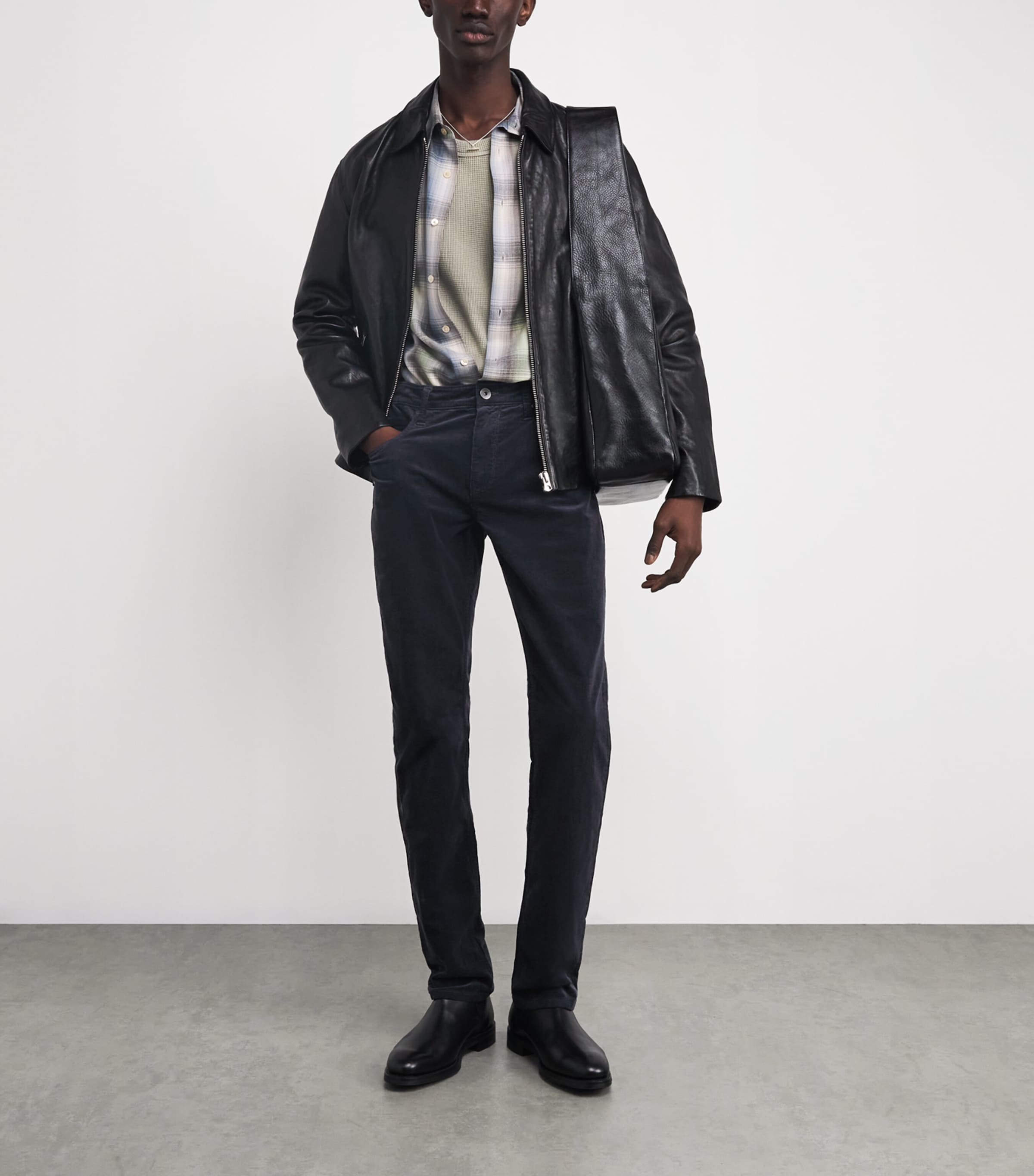 Corduroy Federal Slim-Straight Jeans DEEP ANCHOR CORDUROY Image 2