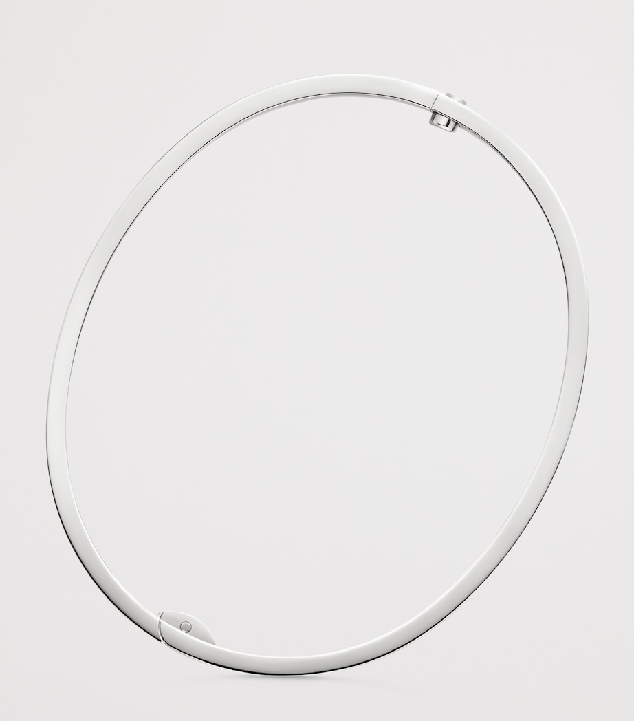 Cartier Small White Gold and Diamond LOVE Bracelet White Gold Image 8