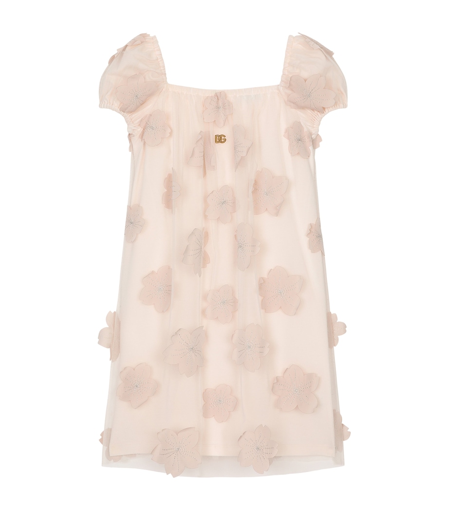 Floral Appliqué Dress (8-12+ Years) S8400-EMBROIDERED Image 1