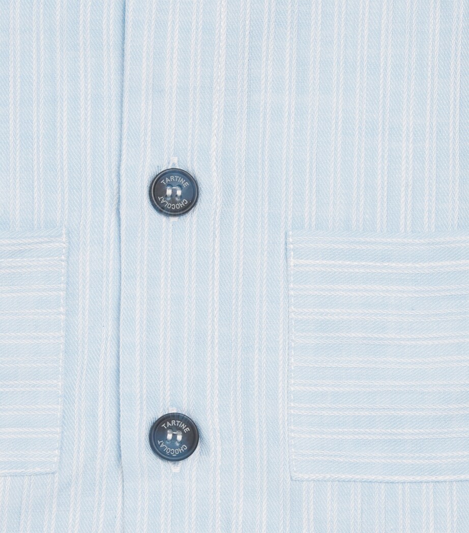 Stripe Button-Up Jacket (3 Months-4 Years) 44NUAGE Image 4