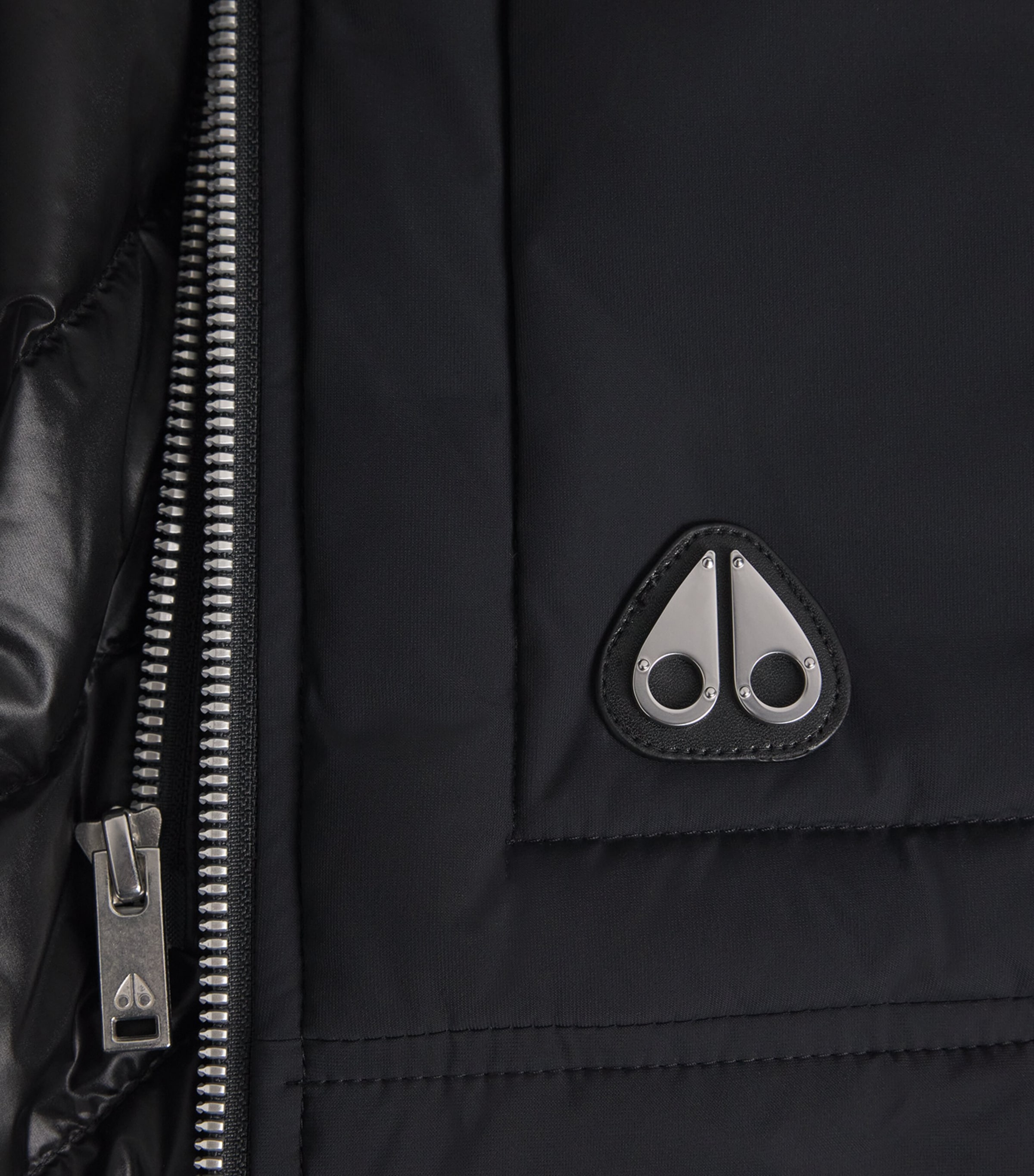 Moose Knuckles Mens Down-Filled Brixton Gilet Black Image 6