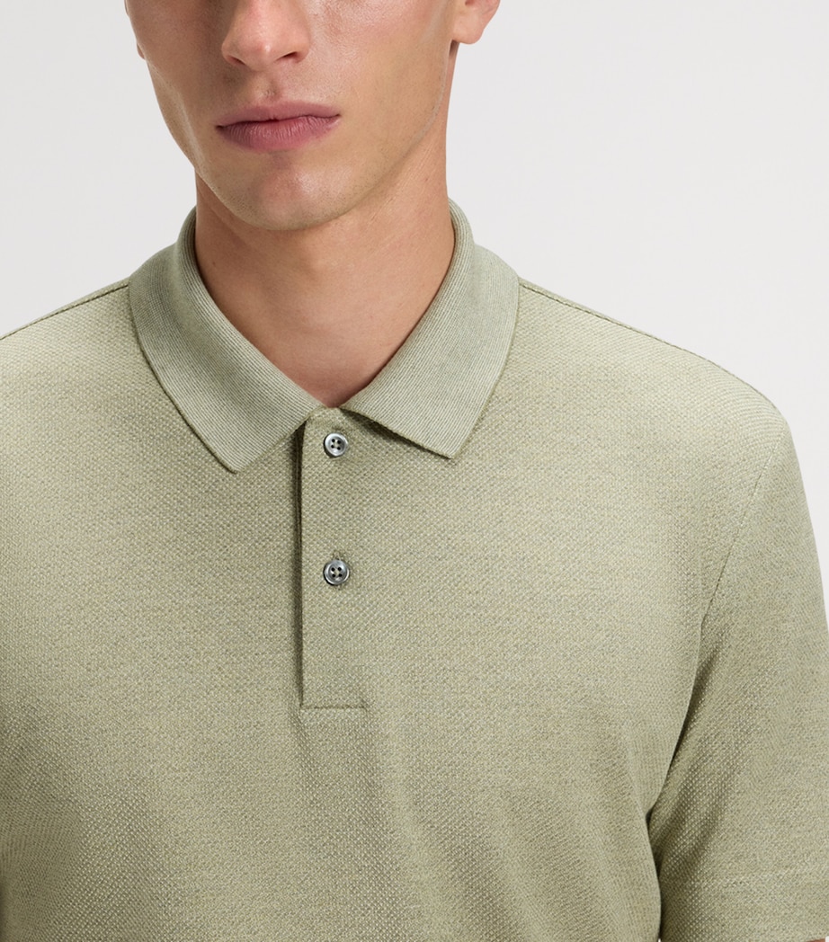Cotton-Silk Polo Shirt 395 Image 3