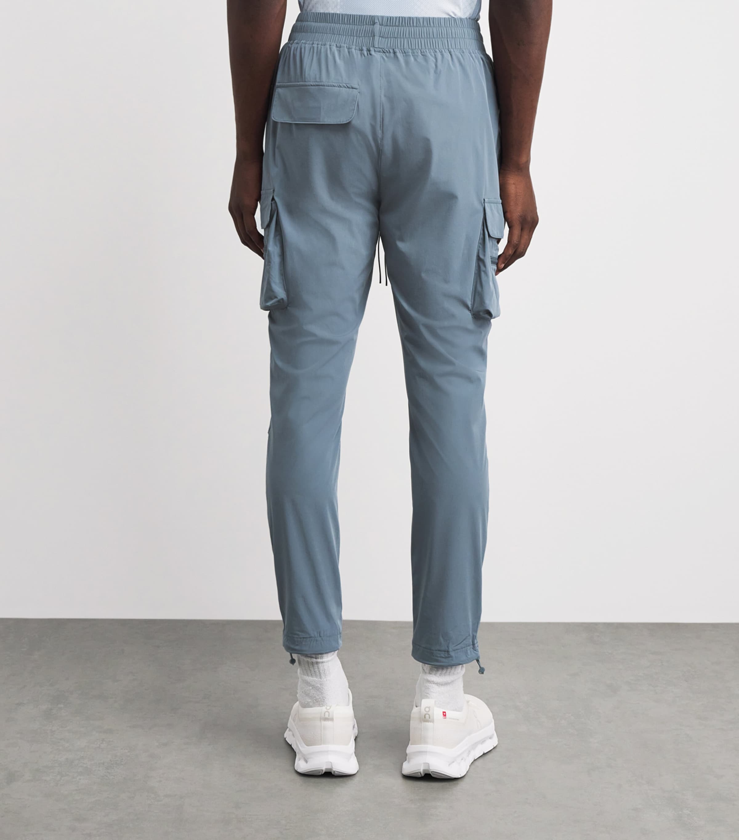 Represent 247 Mens 247 Cargo Trousers Jet Black Image 5