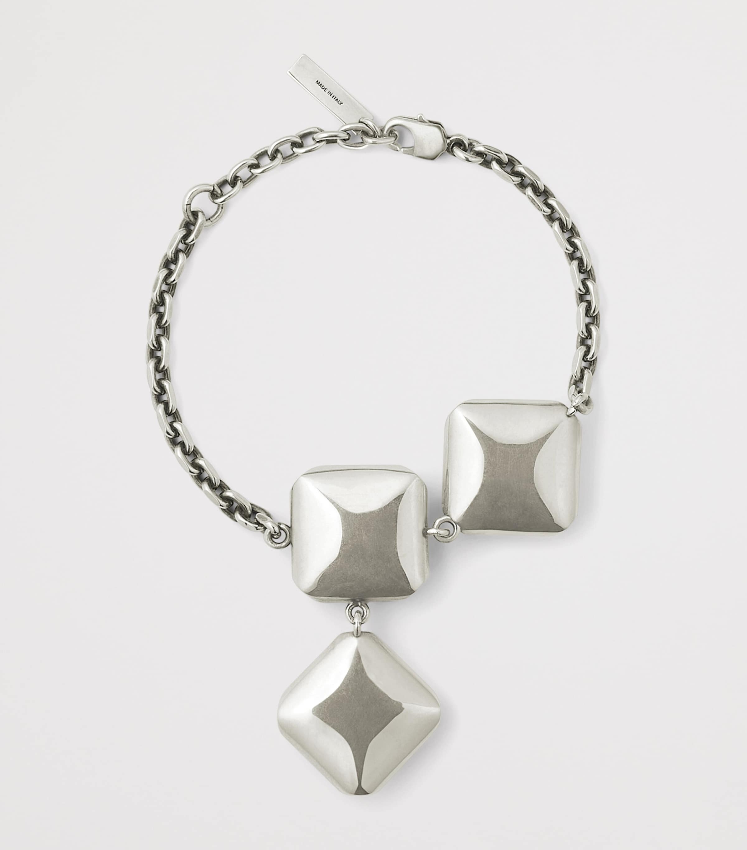 Givenchy Deconstructed Chain Bracelet Antic Silvery Image 3