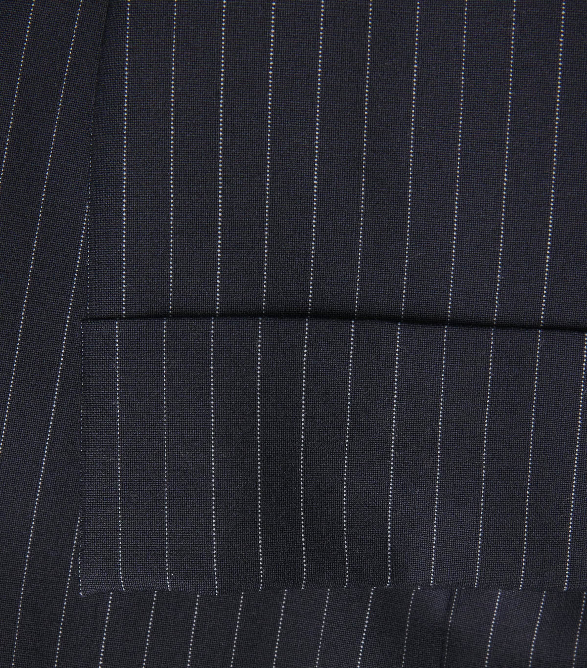 Wool-Blend Stripe Tailored Trousers DUAL-COLOR Image 5