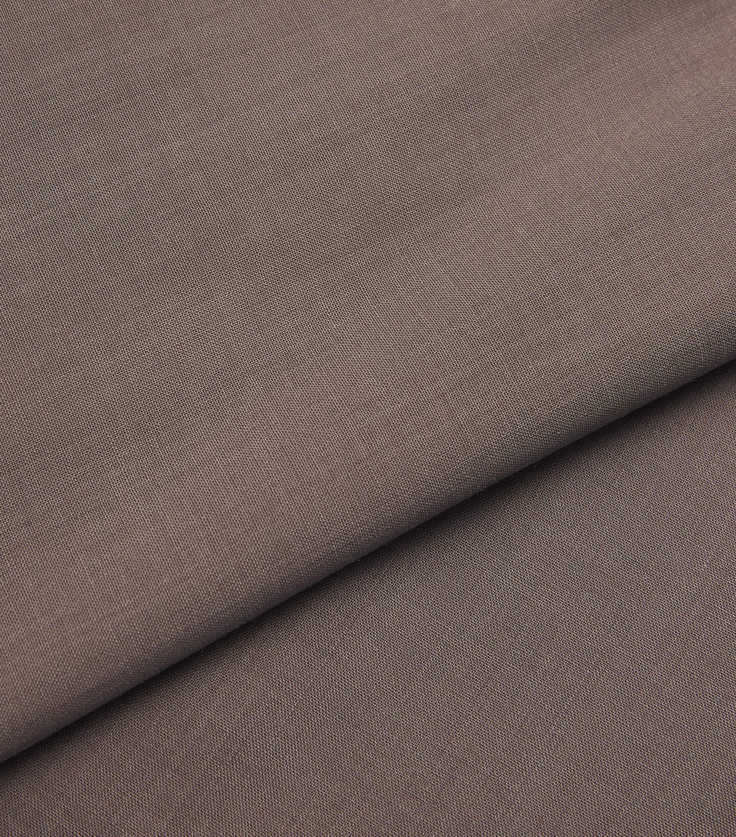 Virgin Wool Voile Forest Trousers MUSHROOM Image 5