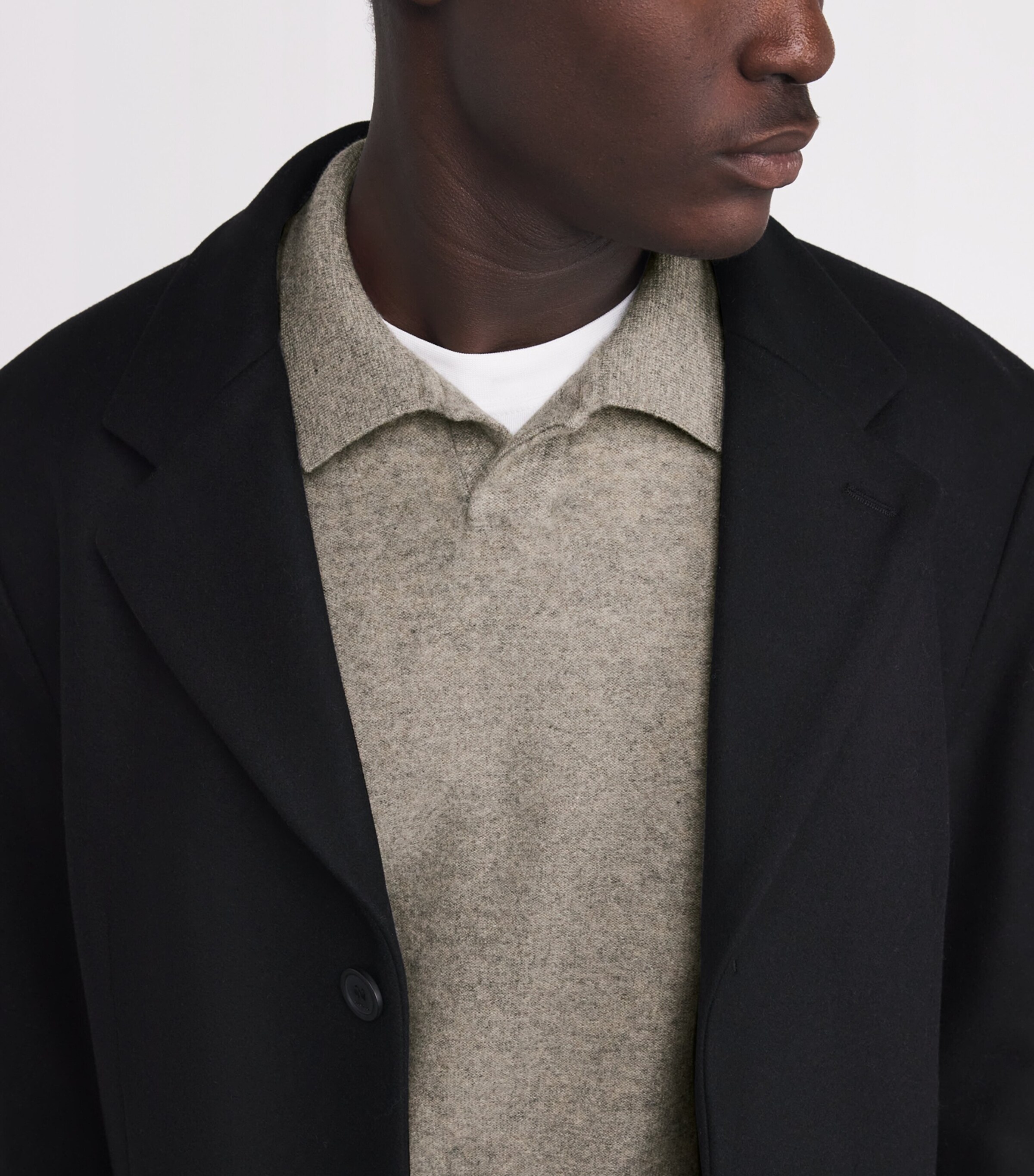 Cashmere Polo Sweater 730HMU H MOUSE Image 6