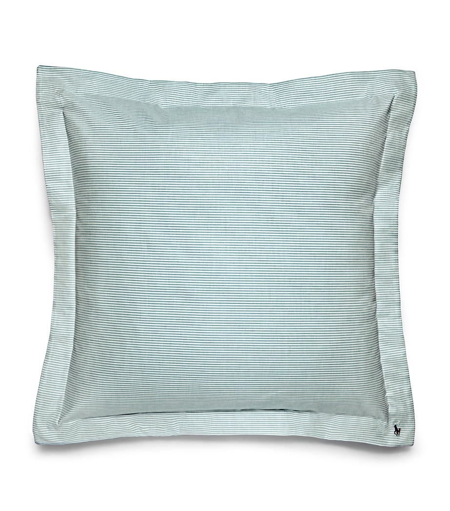 Ralph Lauren Home Oxford Evergreen Square Oxford Pillowcase (65cm x 65cm) Evergreen Image 4