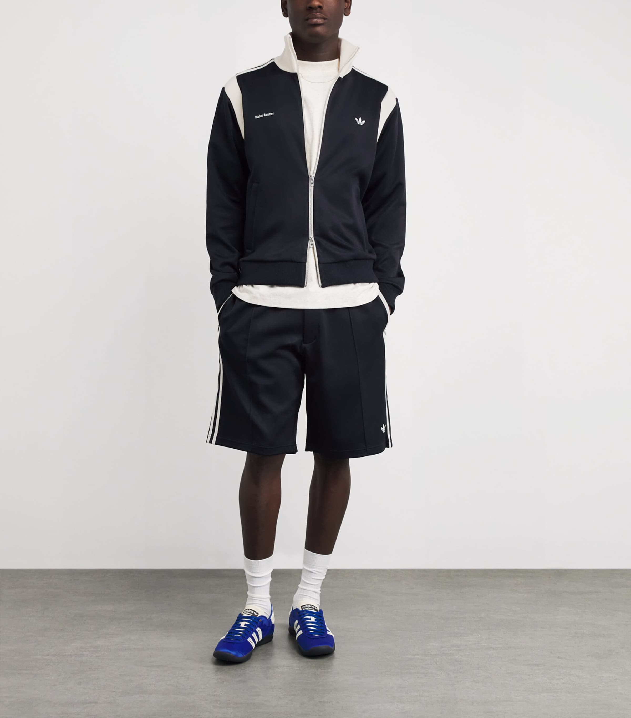 x Wales Bonner Varsity Track Jacket BLUE Image 2