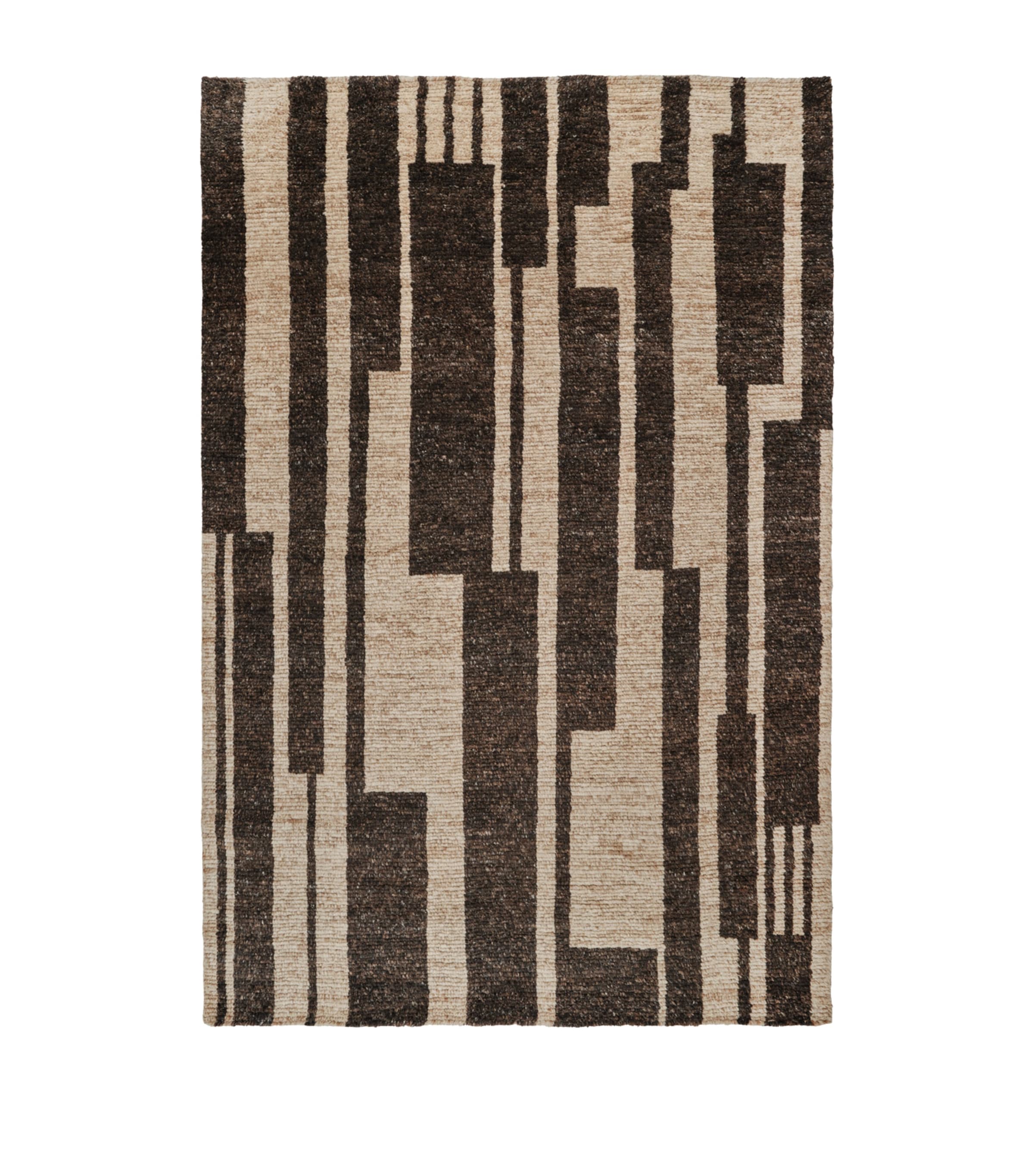 The Rug Company x Paul Smith Raster Rug (3.05m x 0.84m) Natural Image 1