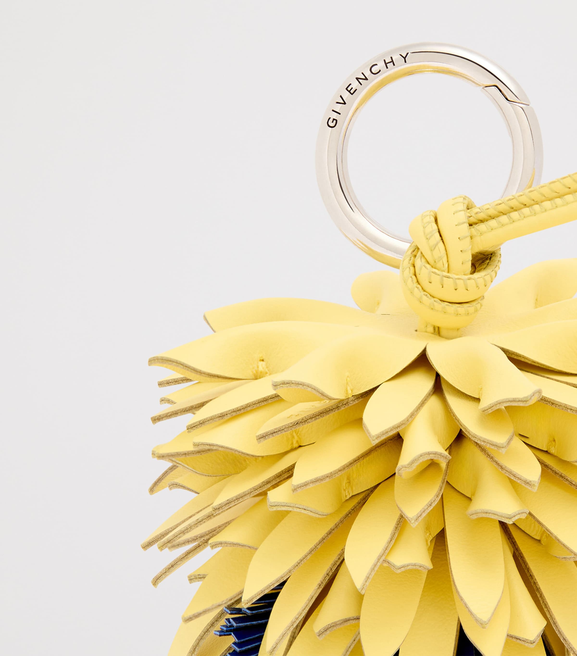 Givenchy Leather Thistle Keychain Image 5