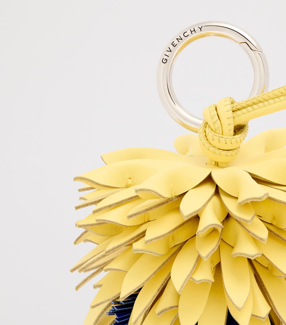 Givenchy Leather Thistle Keychain Image 5
