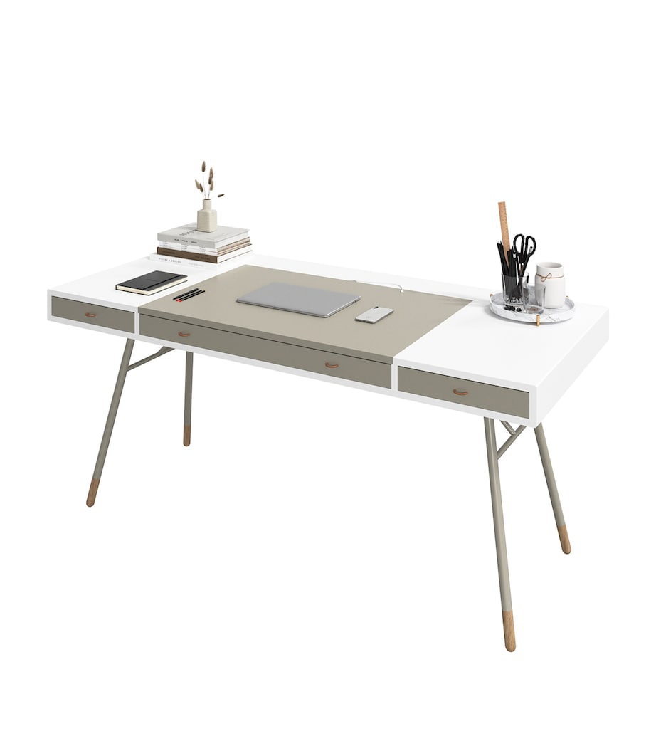 BoConcept Cupertino Desk Matt Ash Grey Image 2