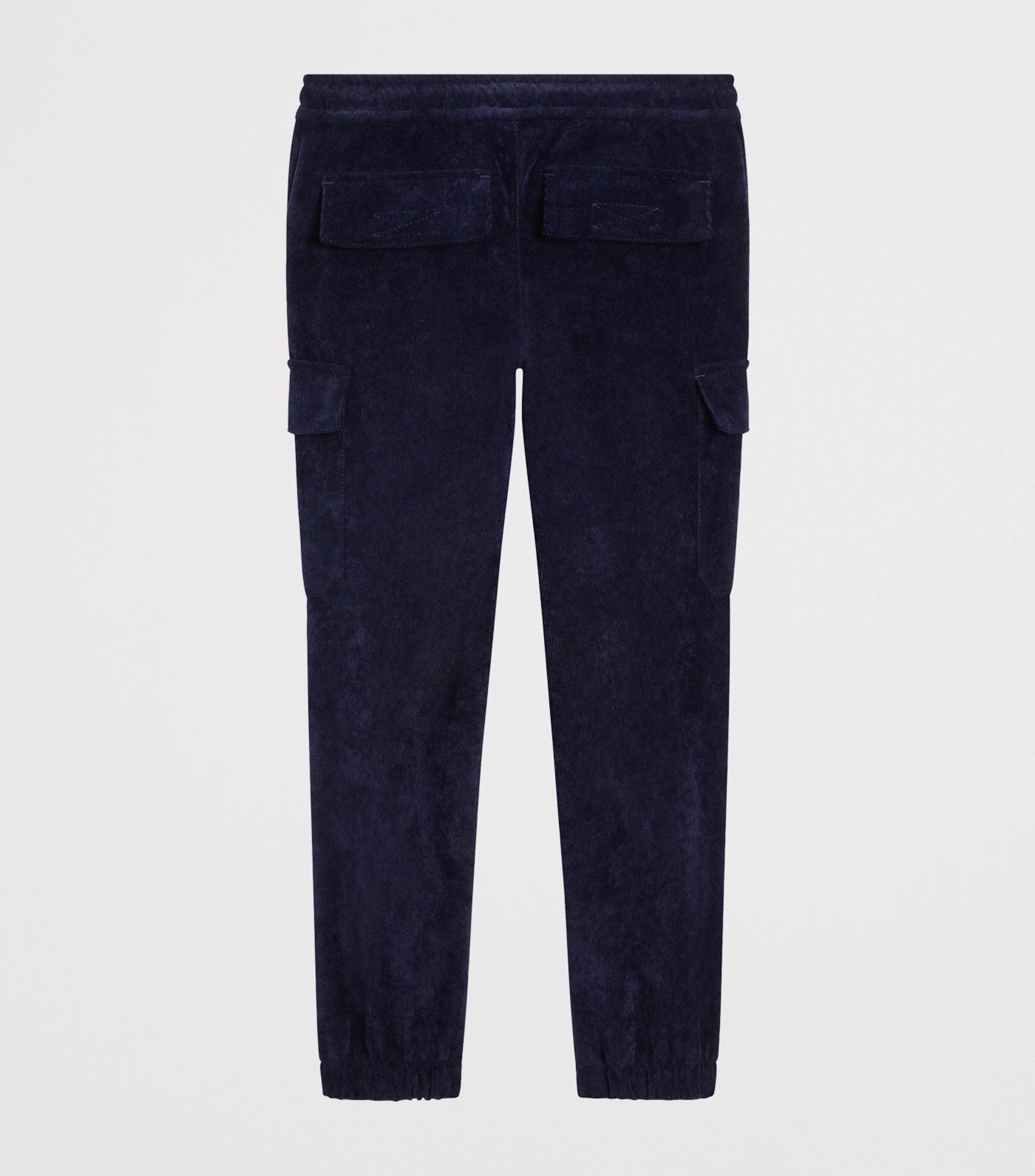 Dolce&Gabbana Kids Corduroy Cargo Trousers (8-12 Years) Navy Blue Image 2