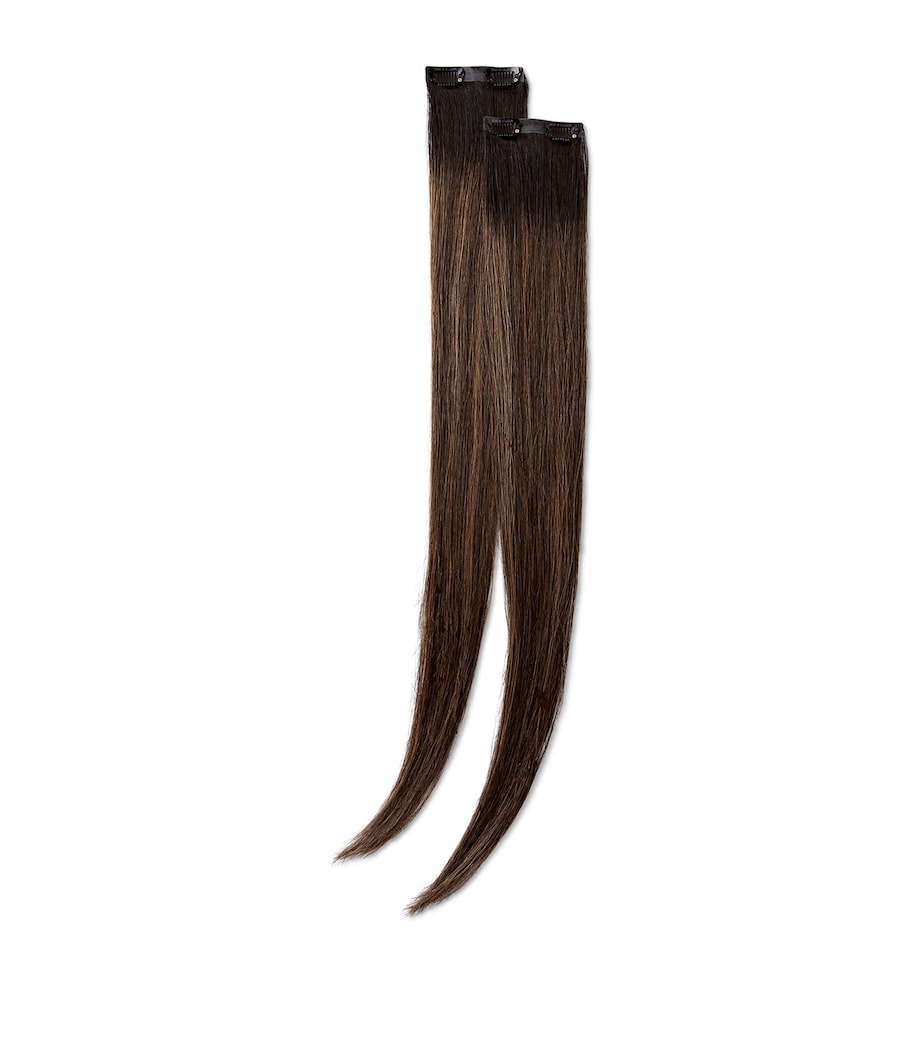 Beauty Works x Huda BARELY THERE Mix & Match Minis Clip-In Hair Extensions (20") HUDA Image 1