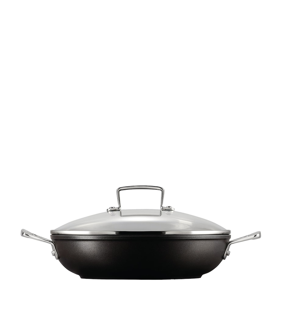 Toughened Non-Stick Shallow Casserole (26cm) BLACK Image 2