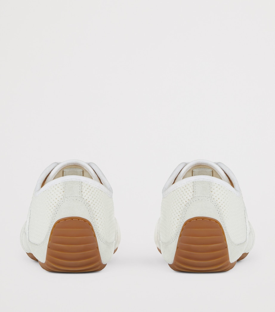 Slim Low-Top Sneakers WHITE Image 4