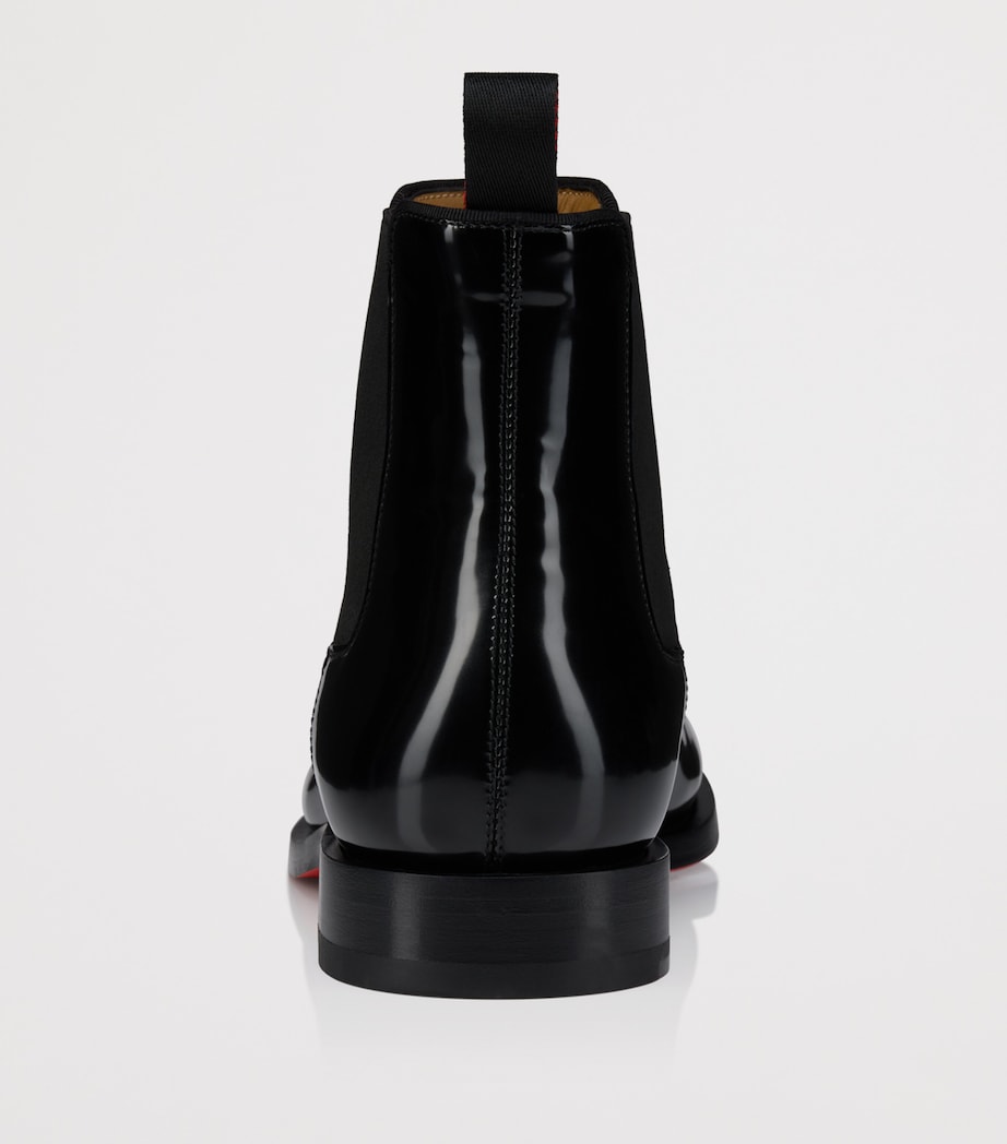 Christian Louboutin Choucair Leather Chelsea Boots Image 3