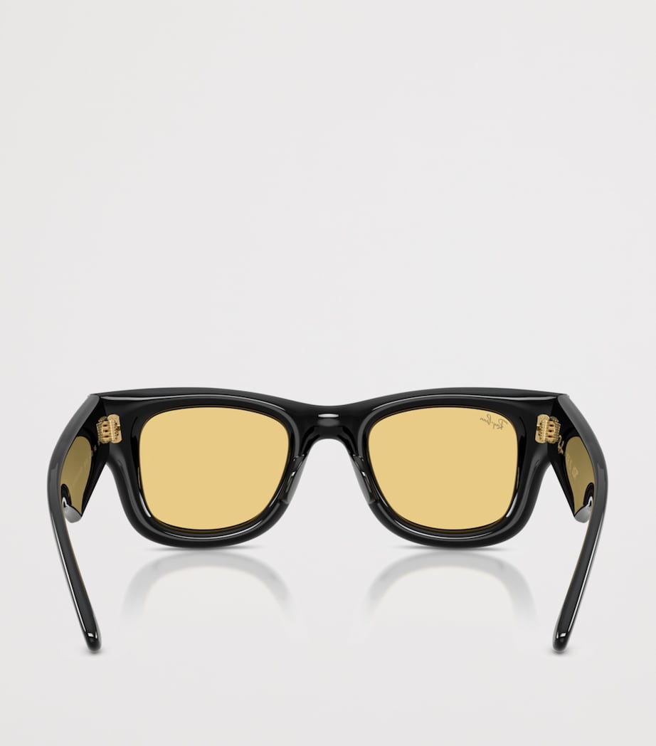 Ray-Ban Wayfarer Puffer Sunglasses Black Image 4