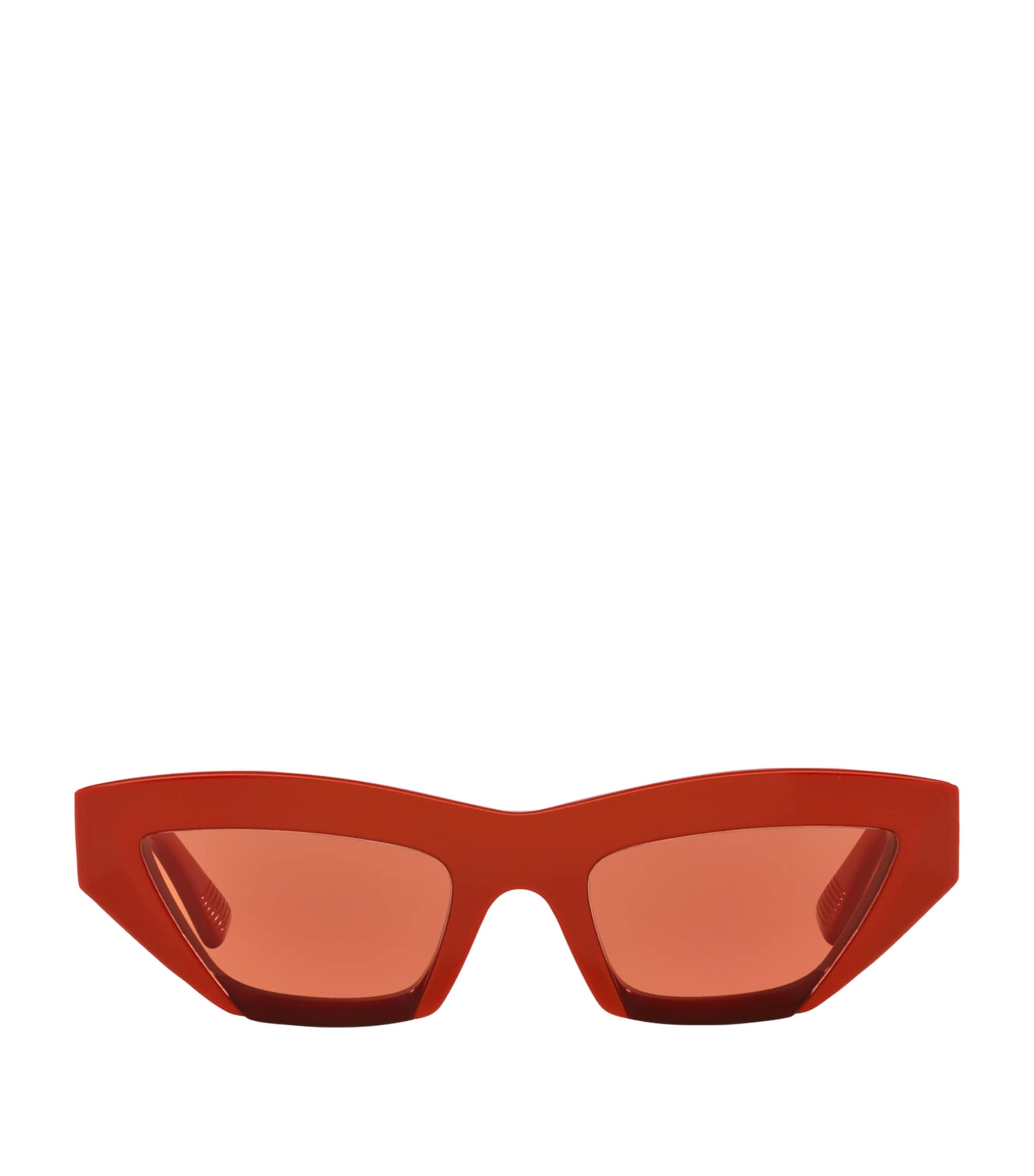 Bottega Veneta Acetate 06j000399 Sunglasses In Orange