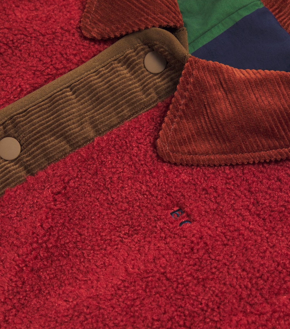 Reversible Patchwork Fleece Jacket (2-13 Years) 991MULTICOLOR Image 3