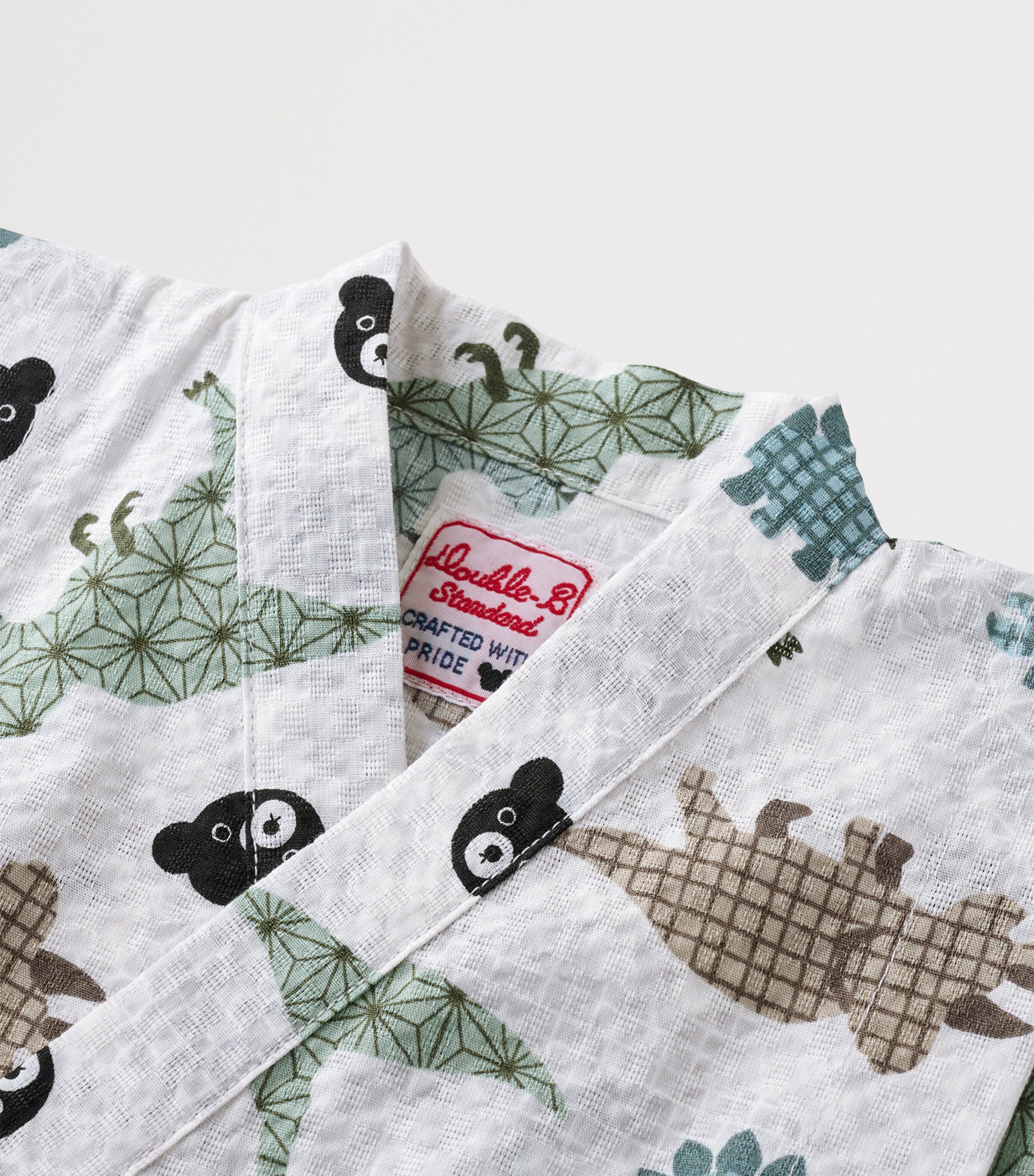 Miki House Cotton Dinosaur Jinbei Set (2-7 Years) Image 5
