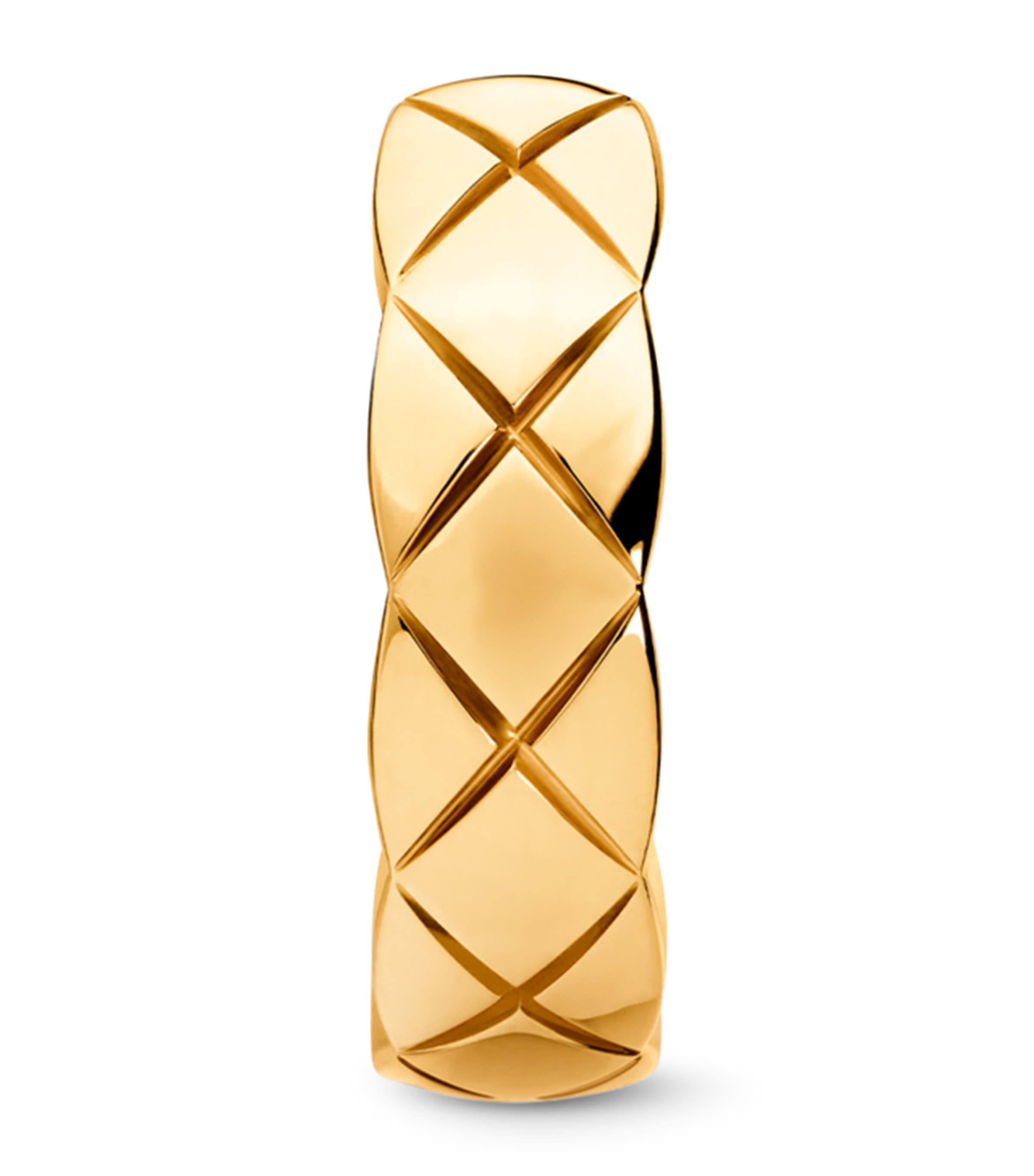 Mini Yellow Gold Coco Crush Single Hoop Earring YELLOW Image 1