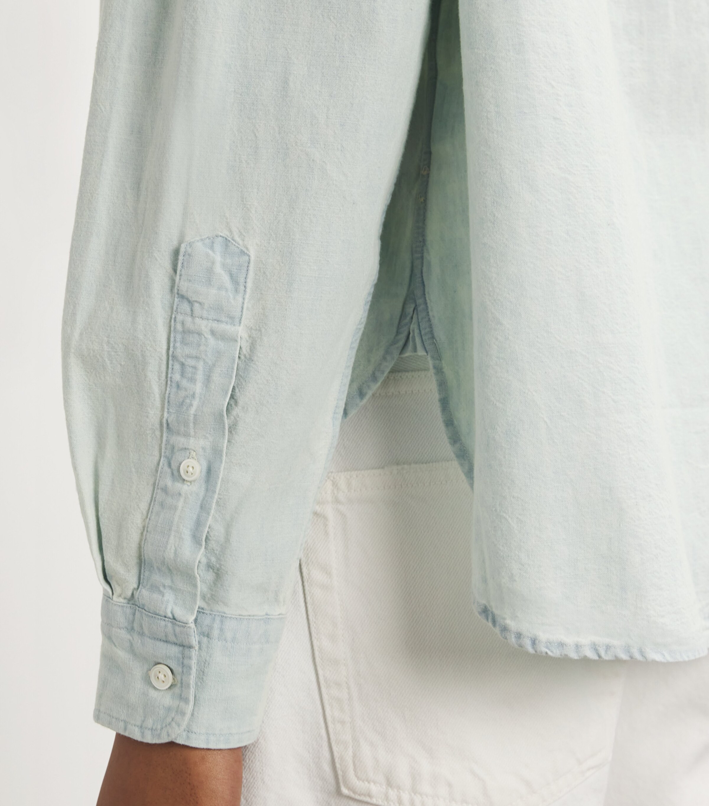 Cotton Polo Pony Shirt CHAMBRAY Image 6