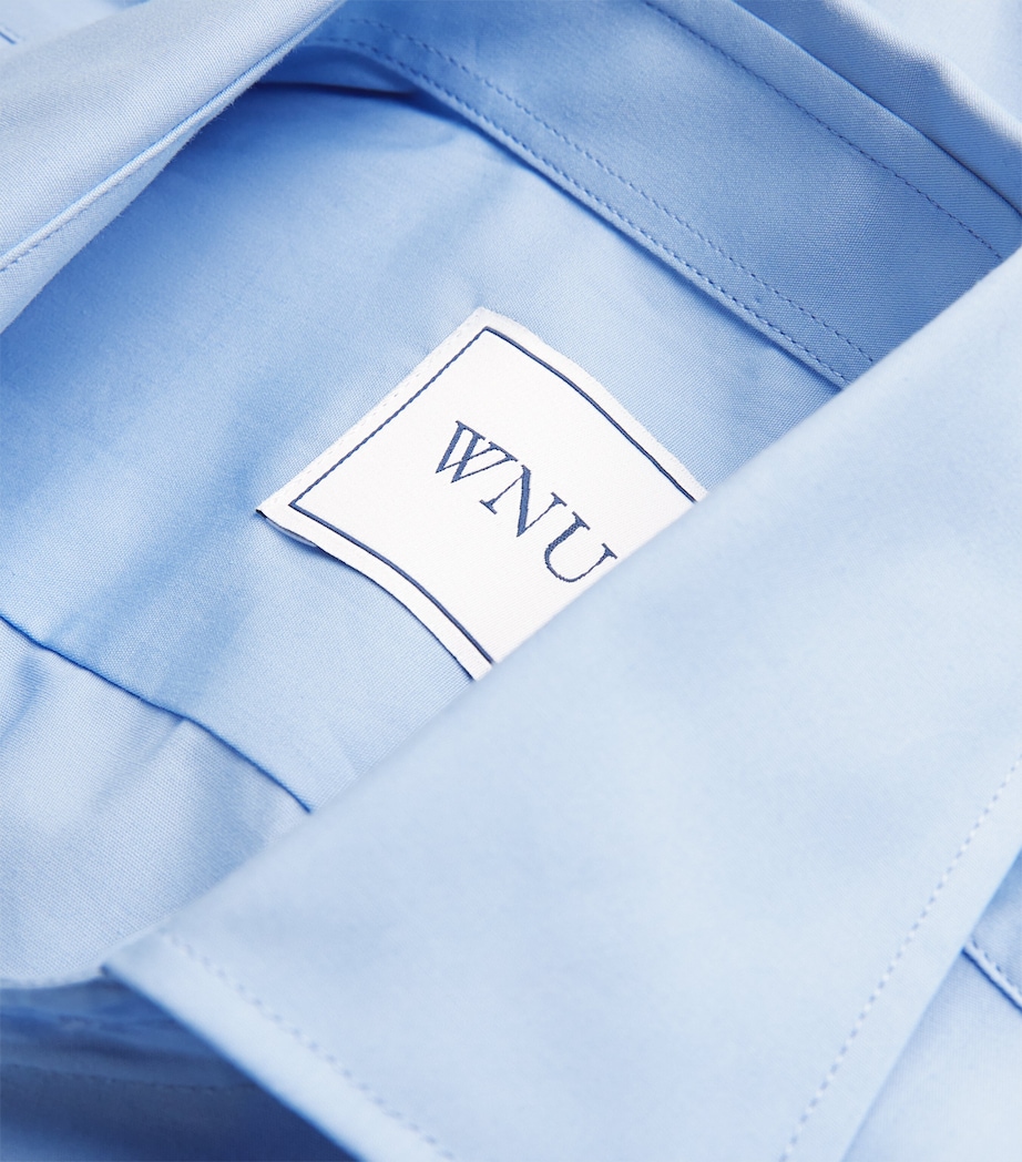 Organic Cotton Dress Shirt SKY BLUE Image 5