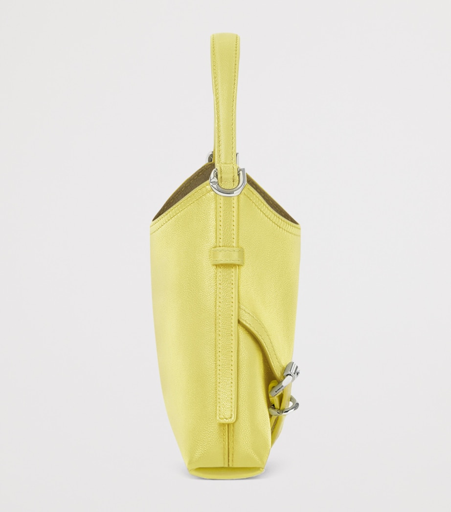 Nano Leather Voyou Shoulder Bag ACID YELLOW Image 3