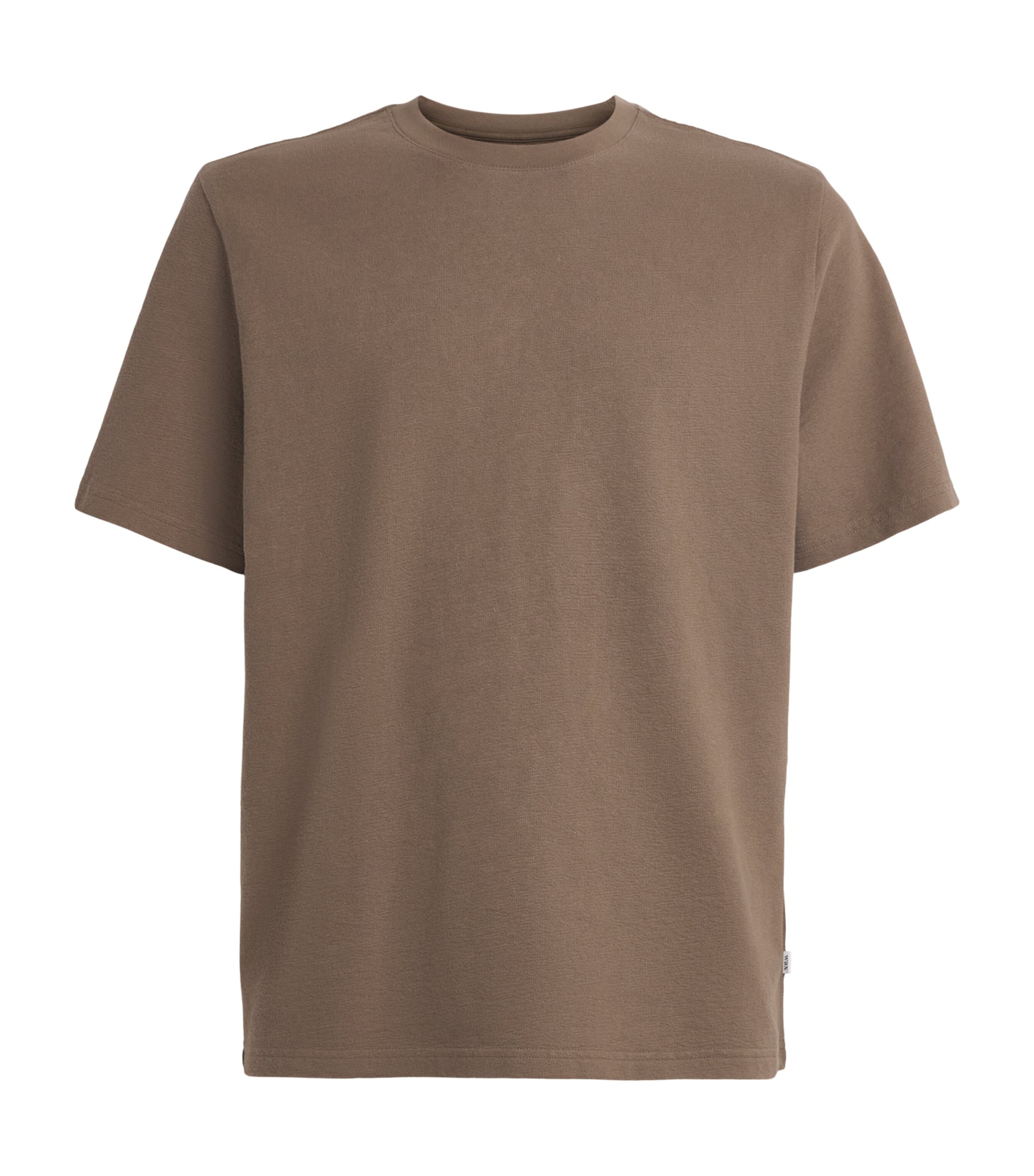 Organic Cotton Dean T-Shirt KHAKI BROWN Image 1