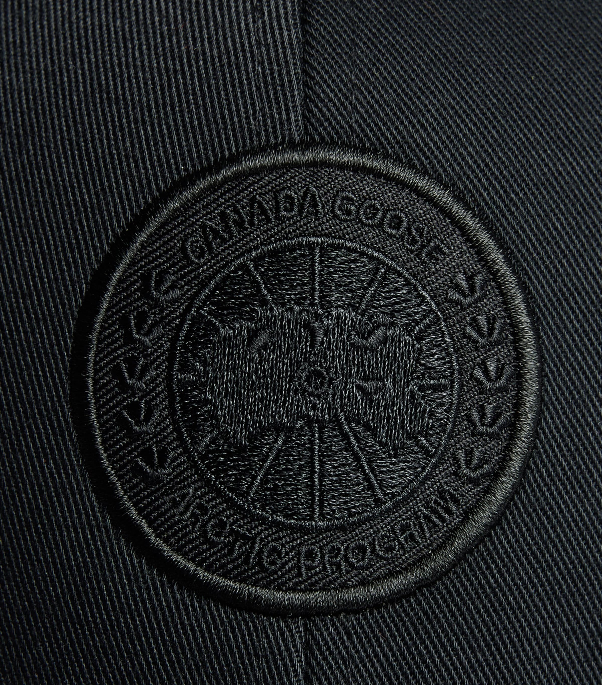Canada Goose Logo Patch Cap Black Image 5