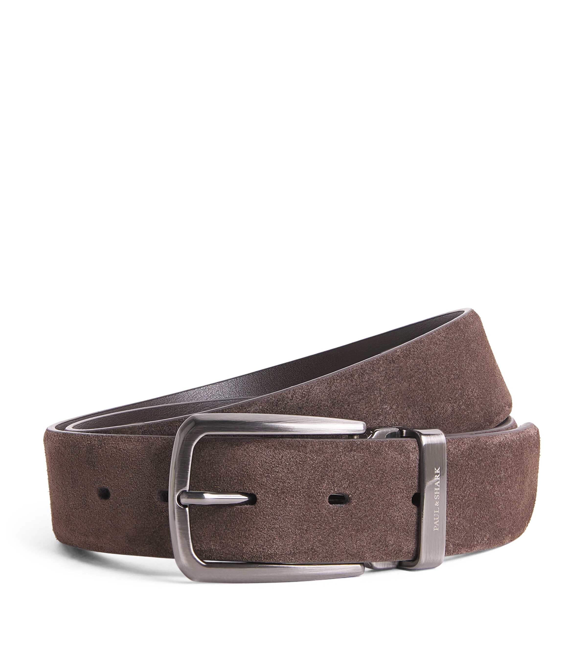 Paul & Shark Suede Belt Brown Image 1