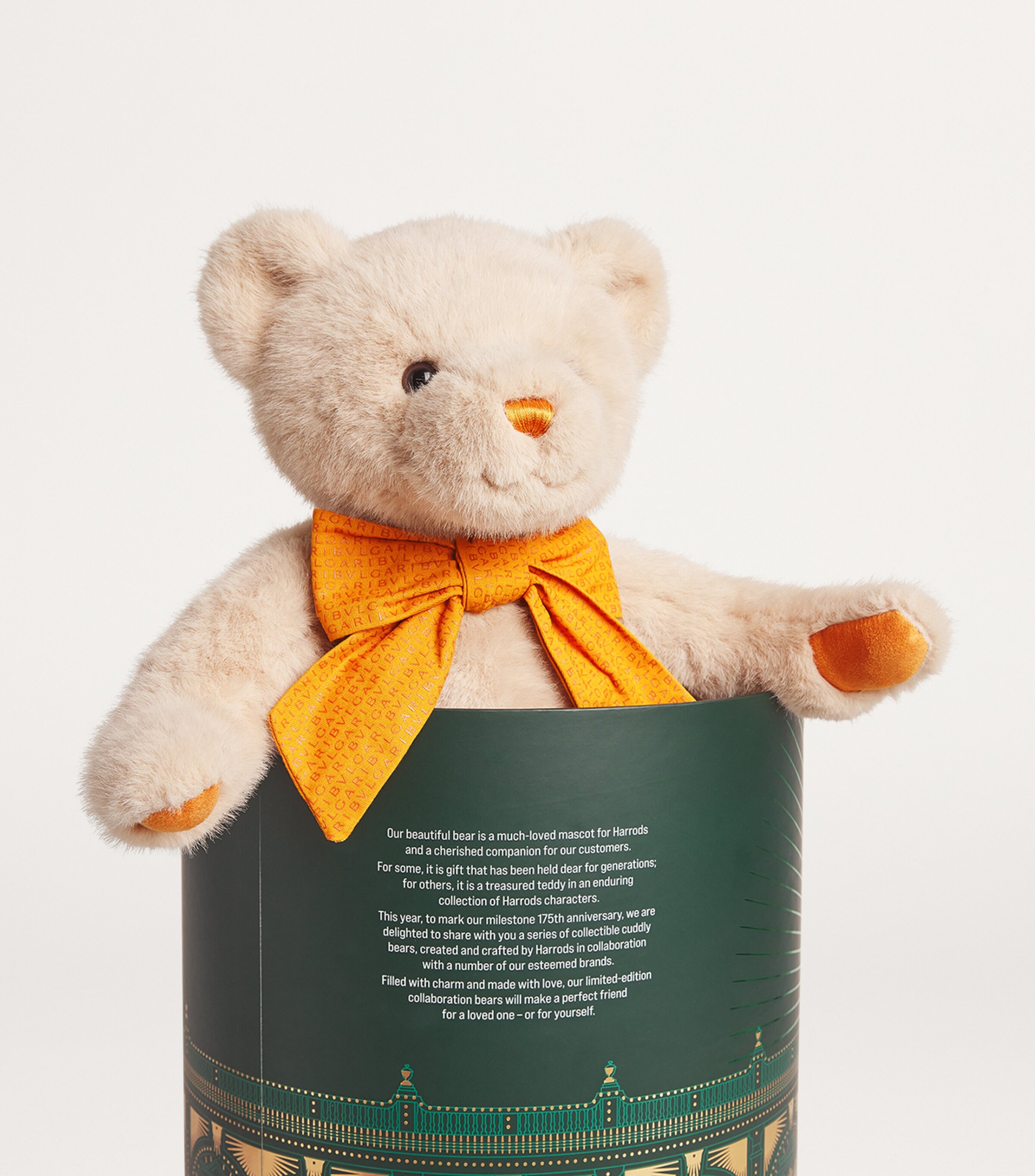 Harrods x Bulgari 175 Anniversary Edition Bear | Harrods US