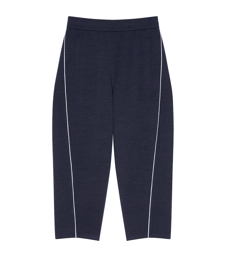 Wool-Blend Sweatpants DARK NAVY Image 1