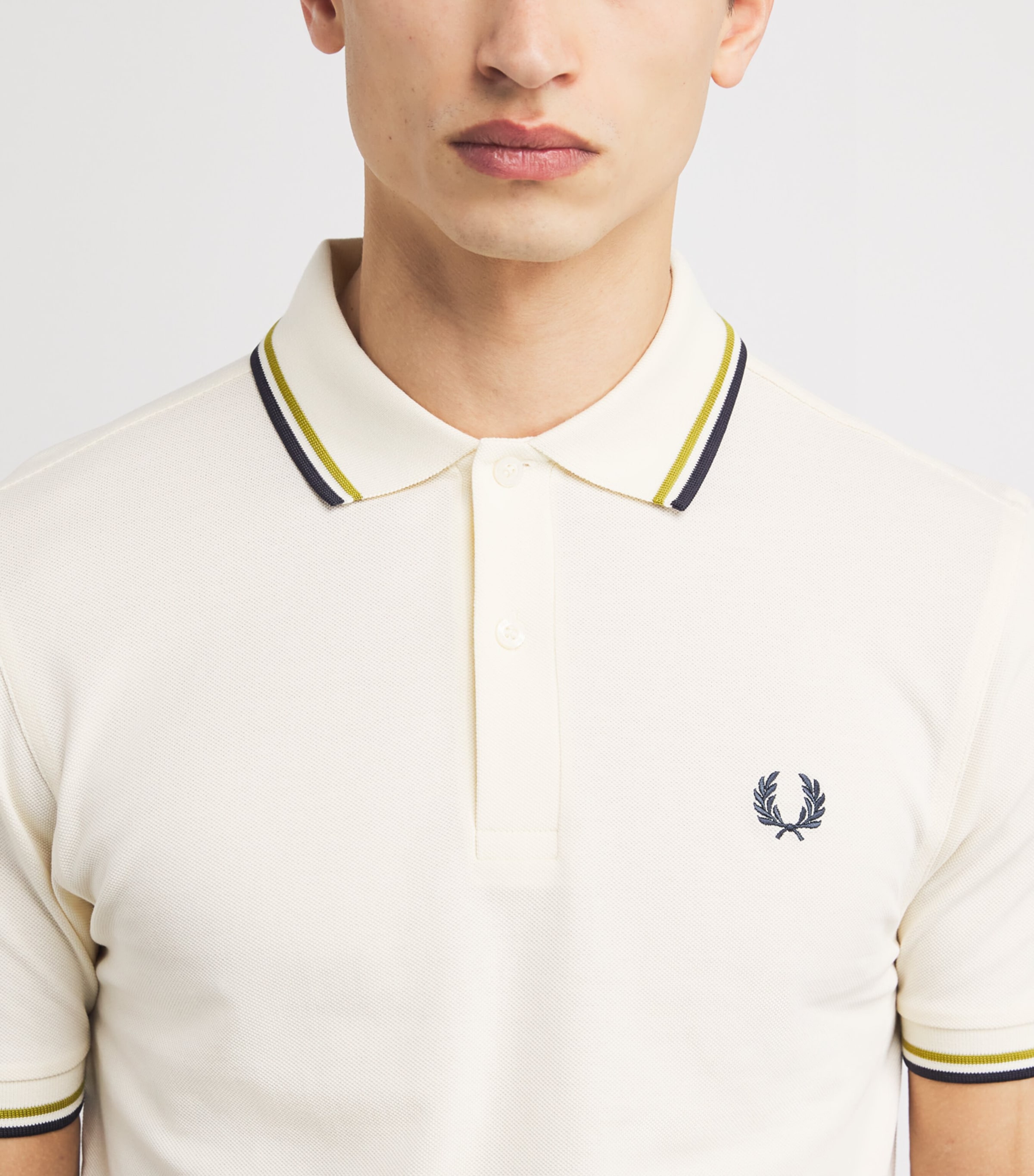 Twin Tipped Polo Shirt 46A ECR/TBYLLW/ANCGY Image 6