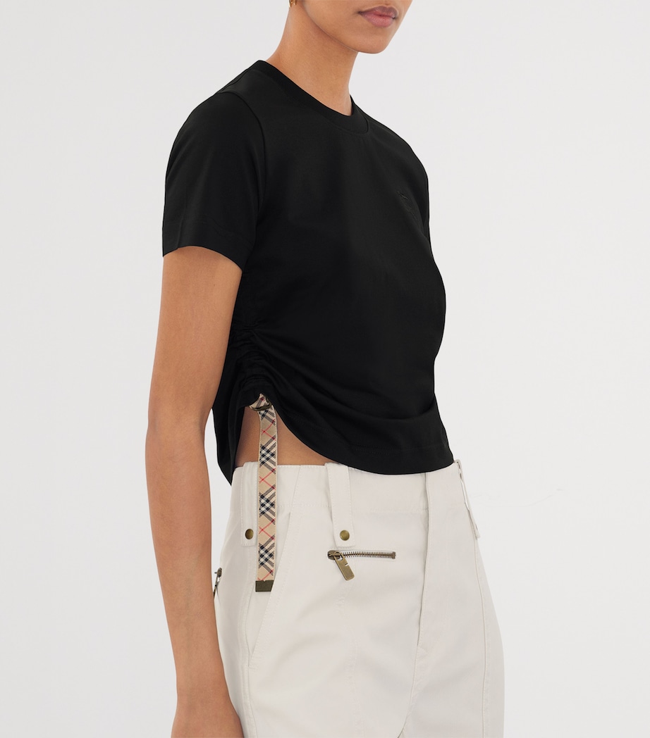 Cotton Festival T-Shirt BLACK Image 5