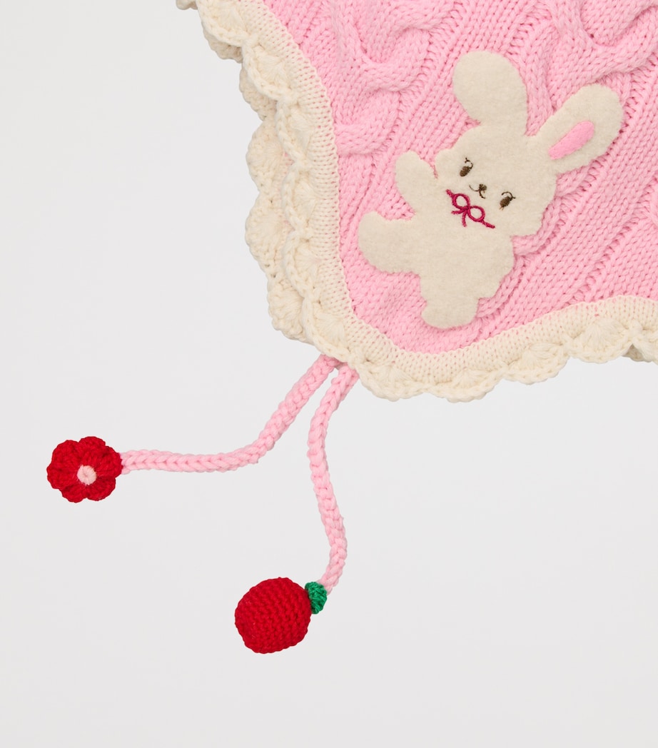 Miki House Wool-Blend Bunny Hat Image 6