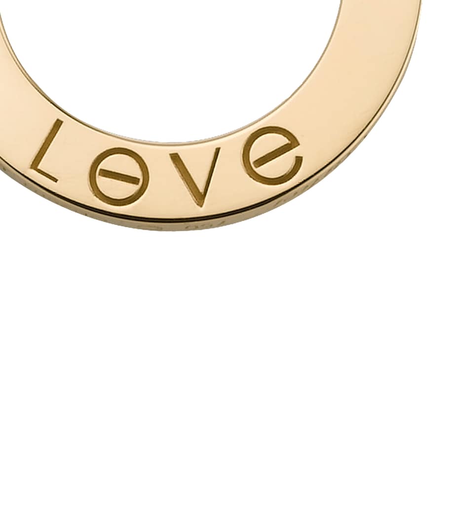 Yellow Gold Love Necklace YELLOW GOLD Image 6