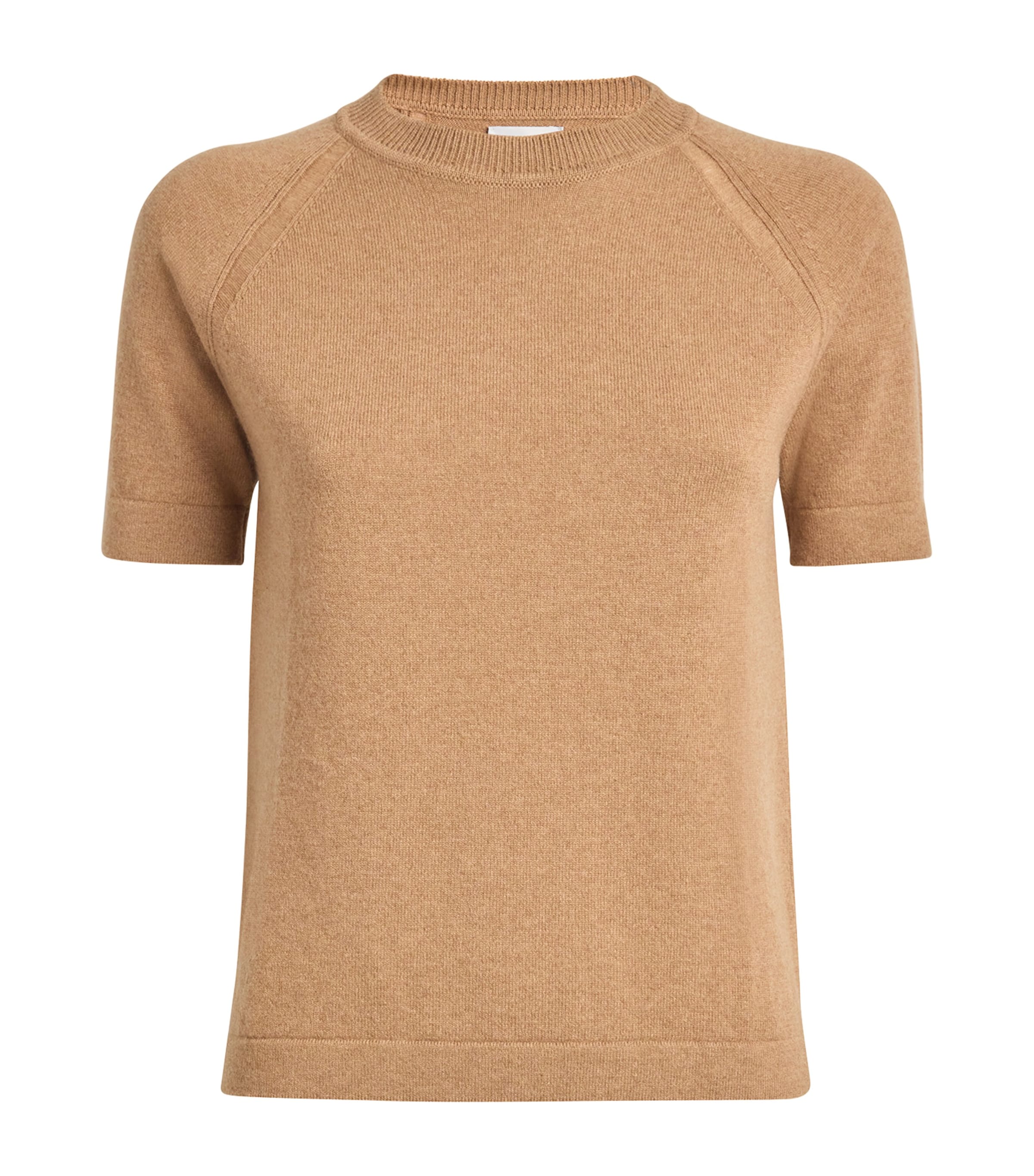 Barrie Cashmere T-shirt In Brown