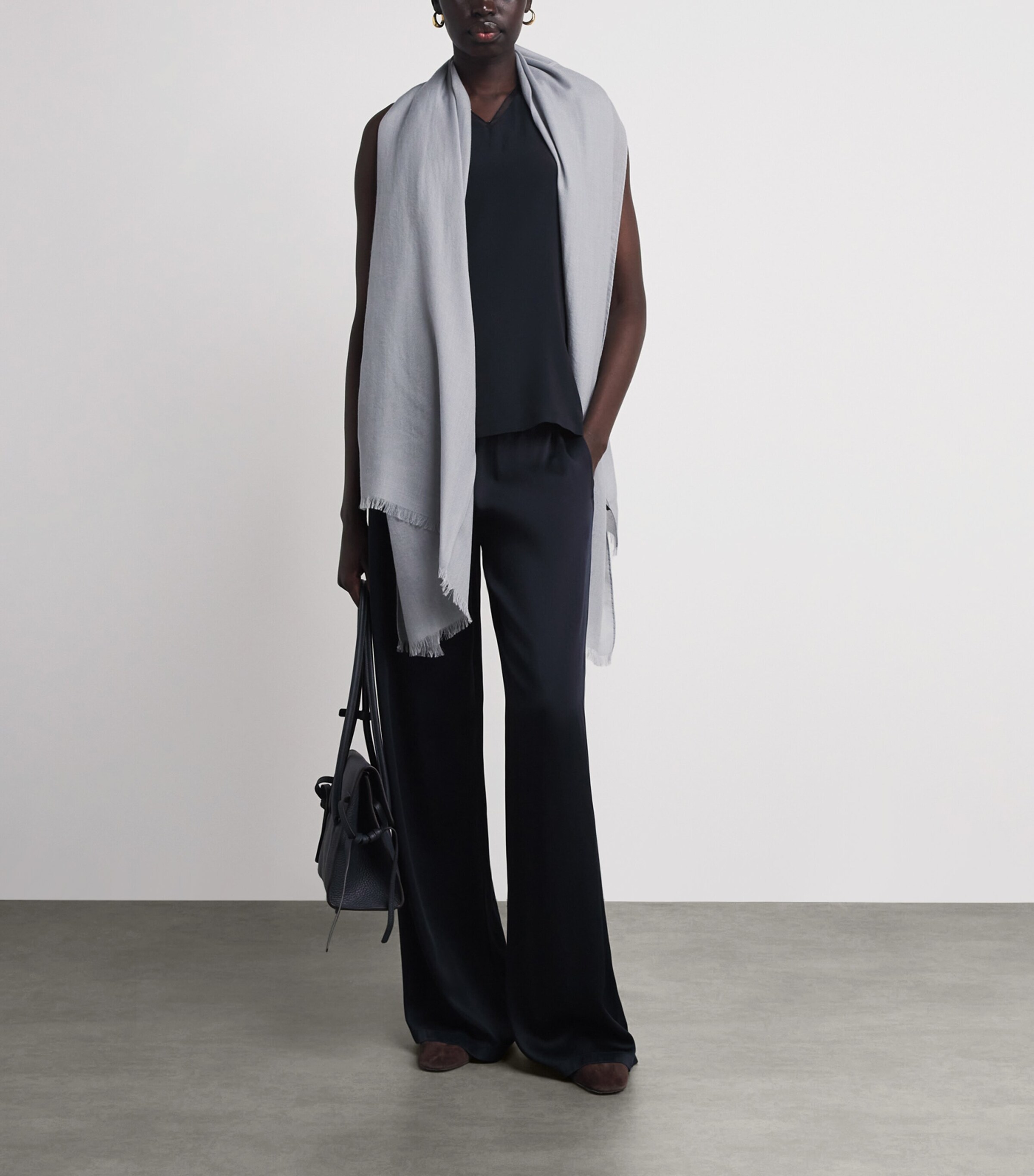 Colombo Cashmere-Silk Scarf Image 3