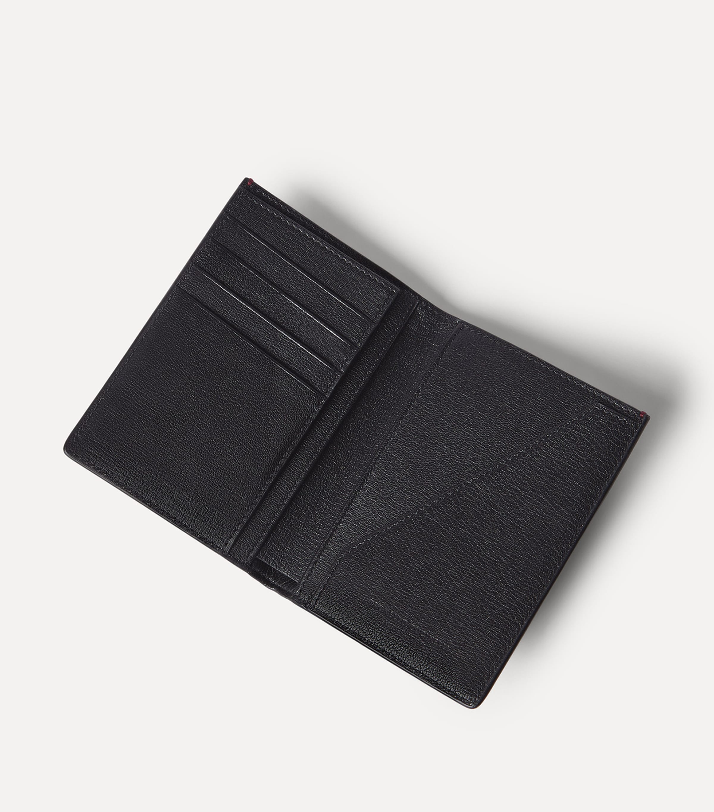Brunello Cucinelli Black Leather Capretta Passport Holder | Harrods US