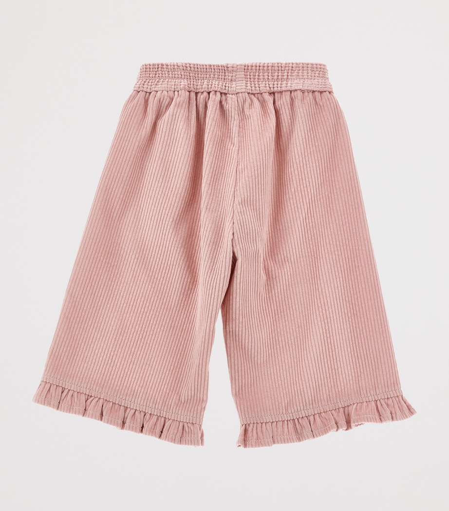 Corduroy Ruffle Trousers (3-36 Months) ROSA FAIRYTALE Image 2