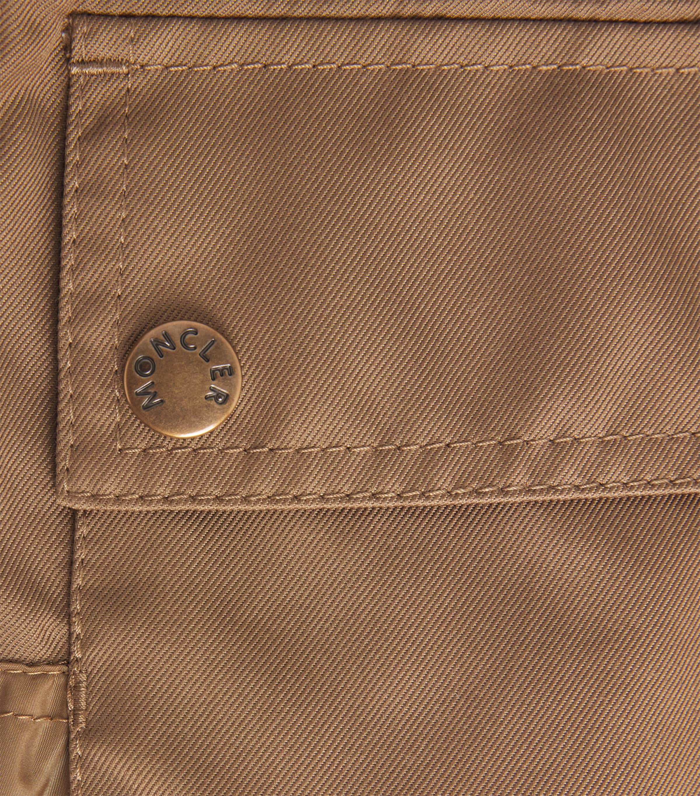 Moncler Womens Gabardine Hooded Adenium Jacket Image 6