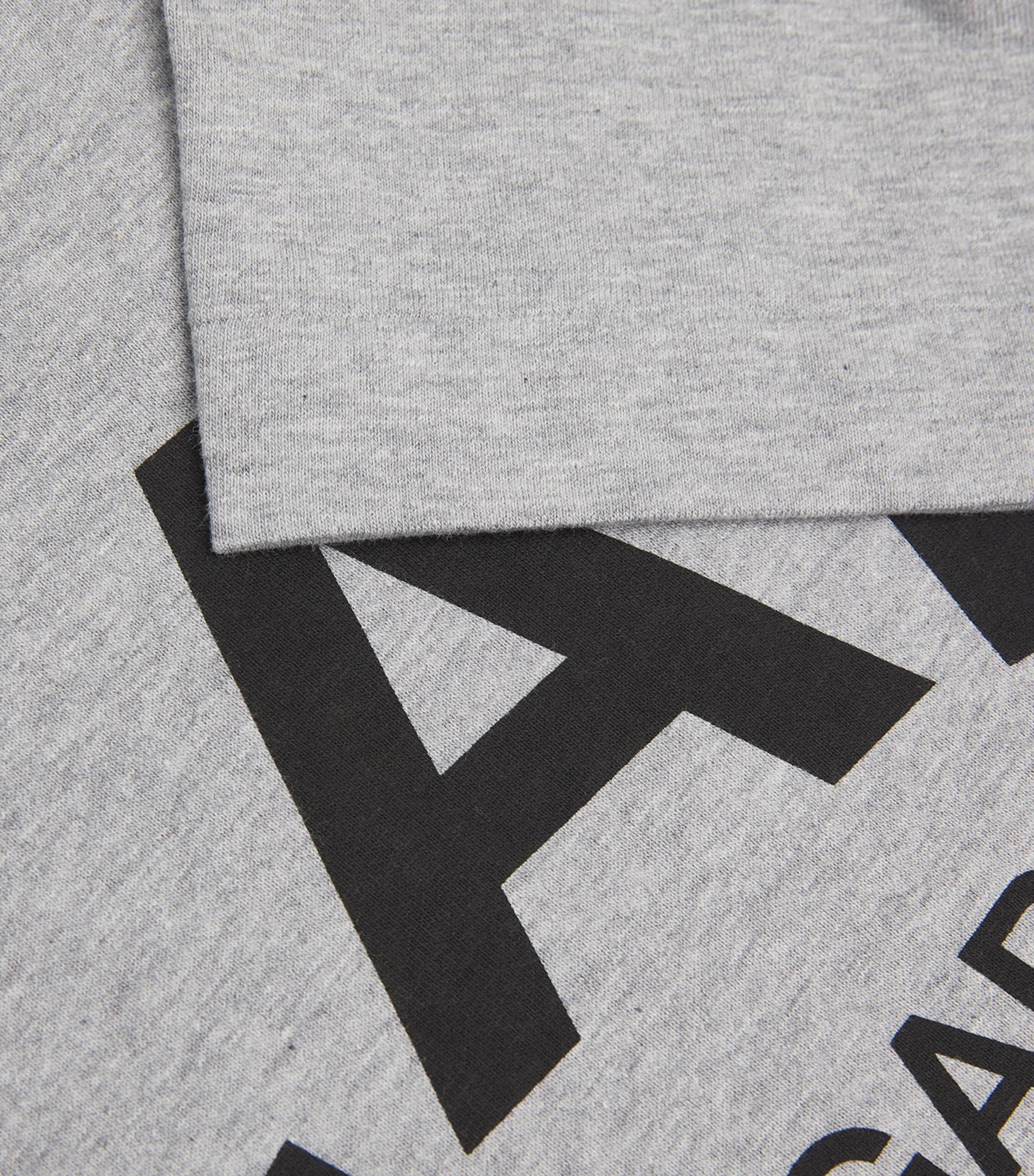 Comme Des Garçons Play Mens PLAY Logo T-Shirt Grey Image 5