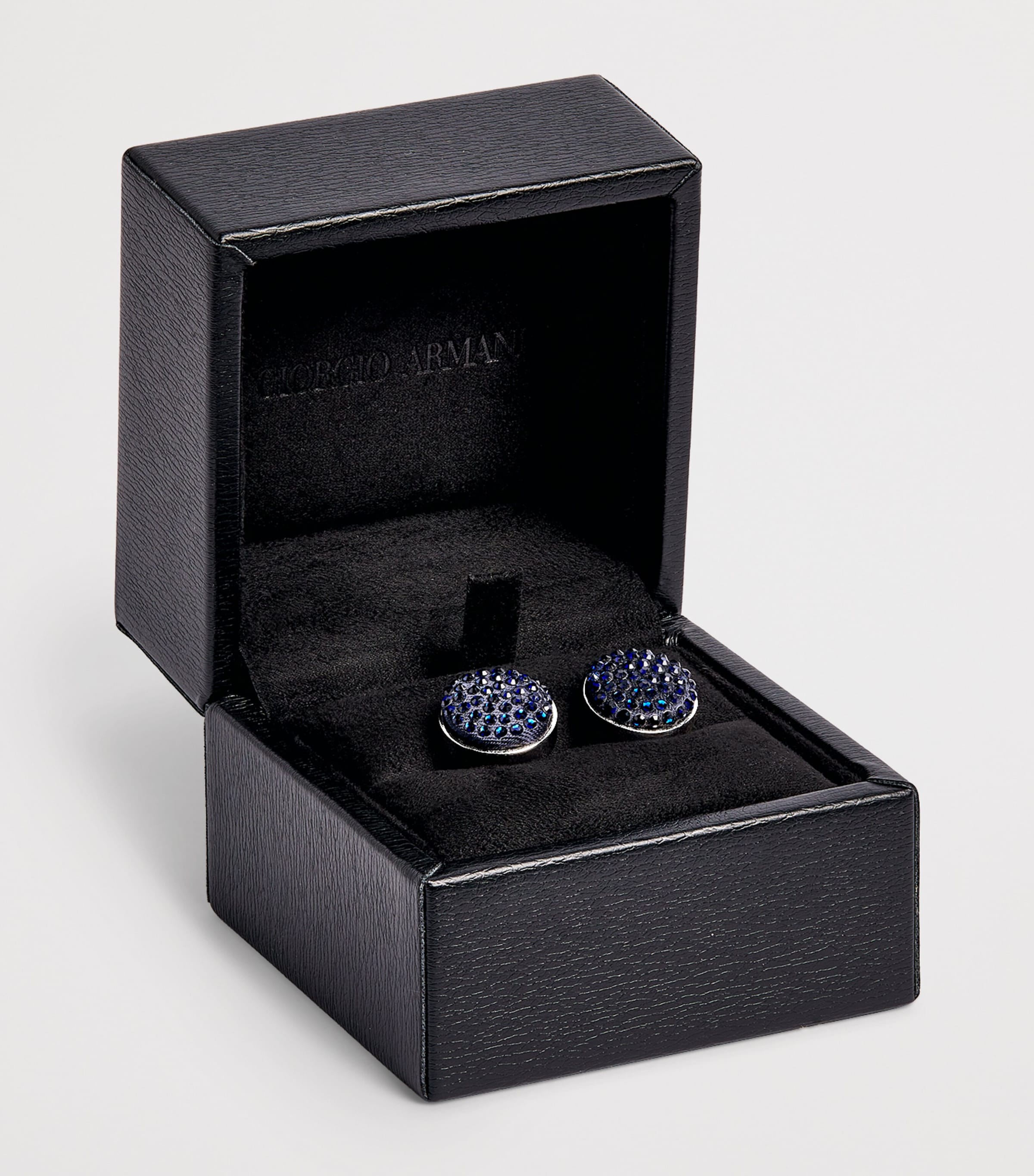 Sterling Silver Embellished Cufflinks 21033 Image 3