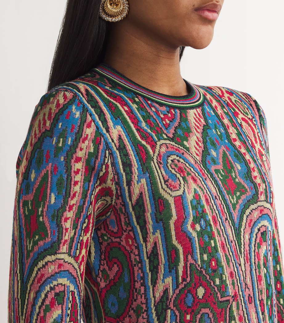 Etro Womens Paisley Sweater Image 6