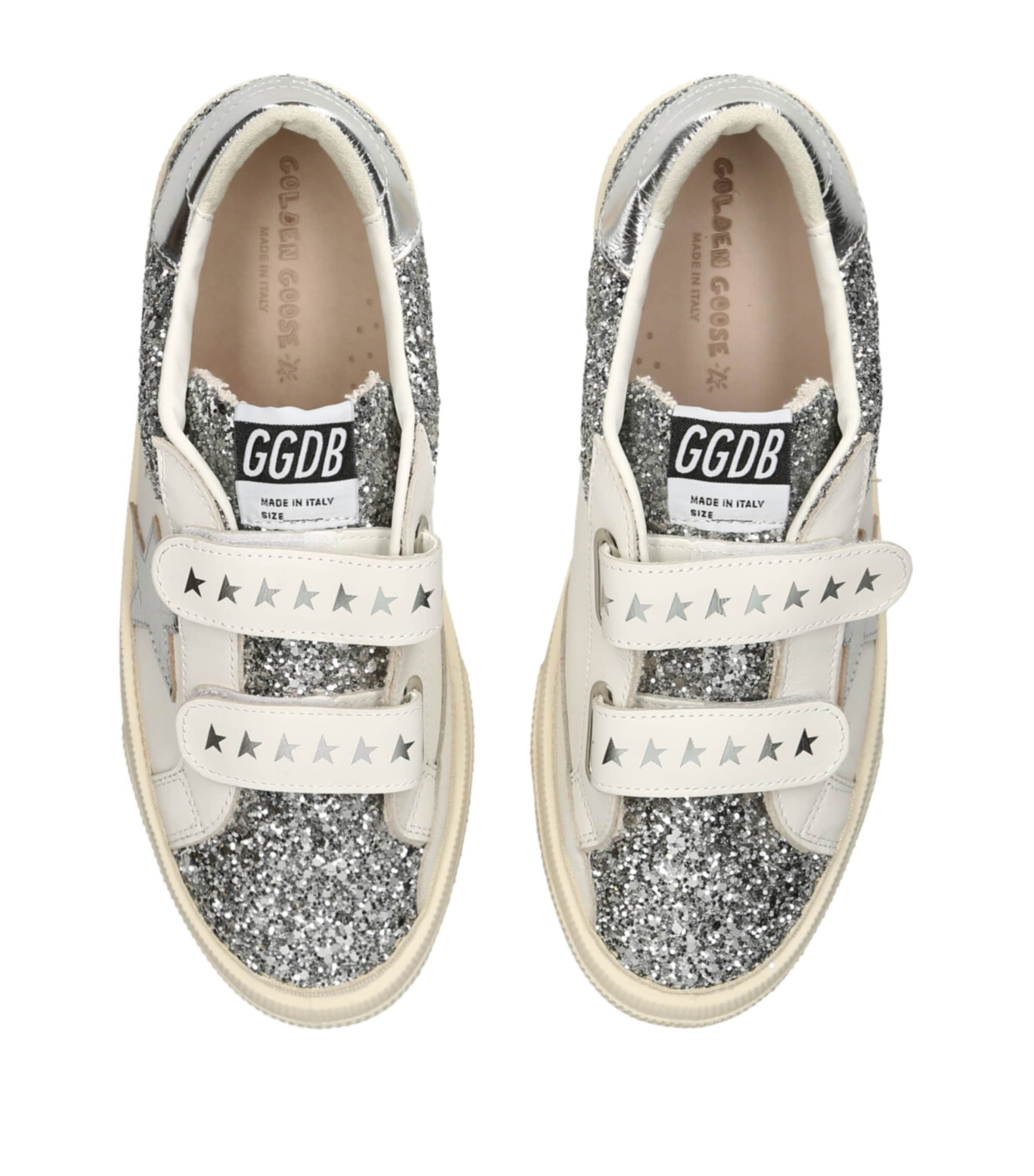 Leather May Sneakers SILVER Image 4